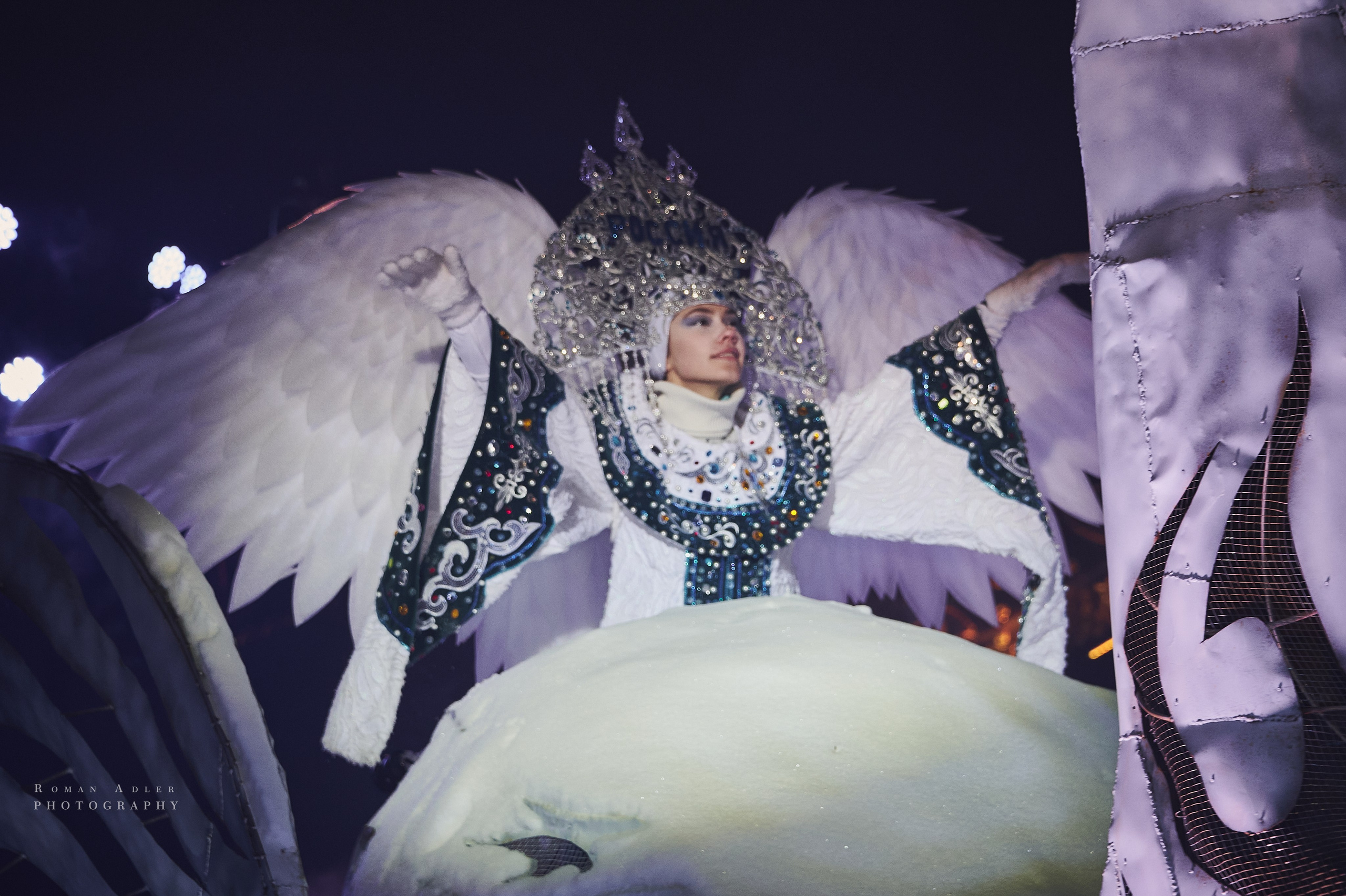 Новогодняя сказка от Ночных волков. Фотограф Роман Адлер