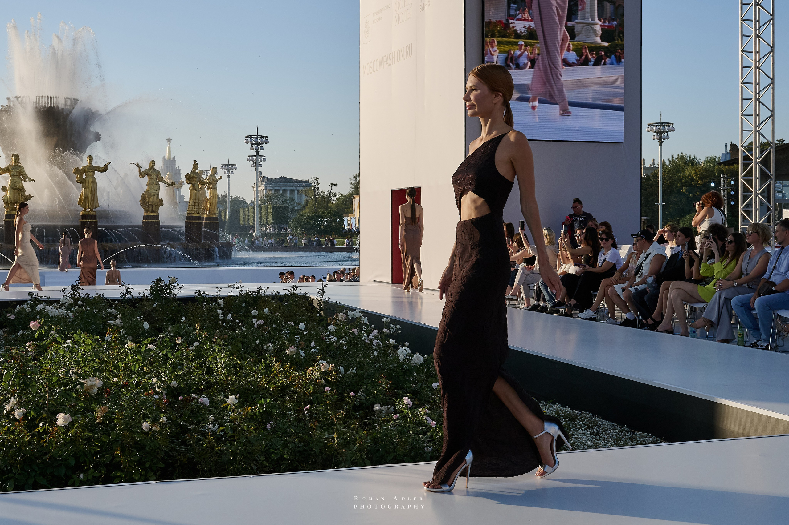 Московская неделя моды. Фотограф Роман Адлер