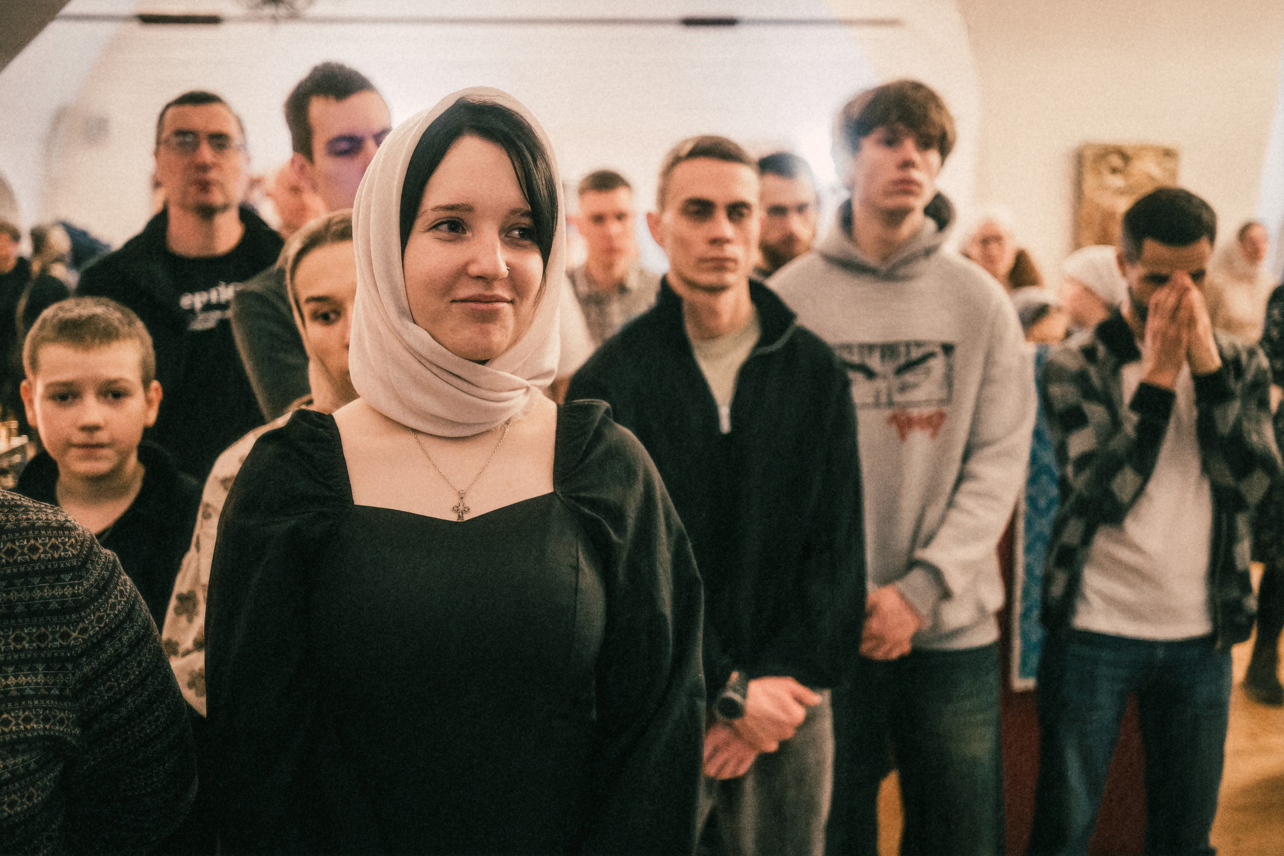 Ночное богослужение. Фестиваль Братья Зима 2025. Фотограф в Москве Максим Скоробогатов