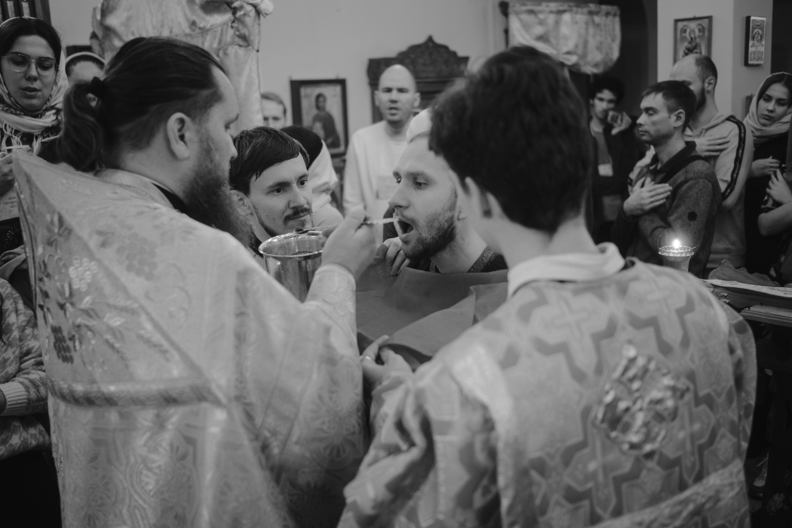 Фестиваль Братья Зима 2024, ночное богослужение. Фотограф в Москве Максим Скоробогатов