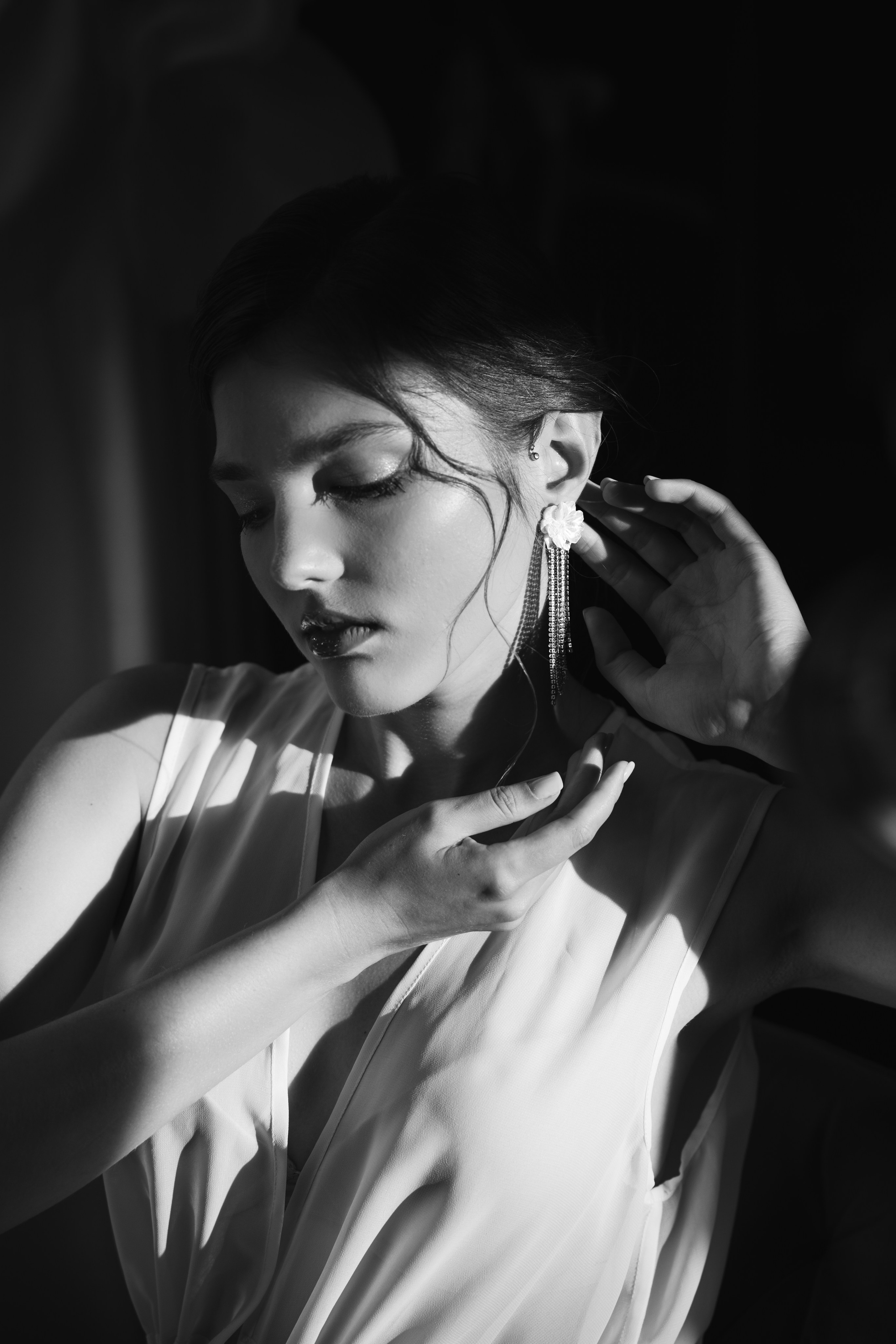 Свадебная История В Фотостудии Черно-Белое/Воркшоп. Фотограф в Красноярске Евдокимова Анастасия