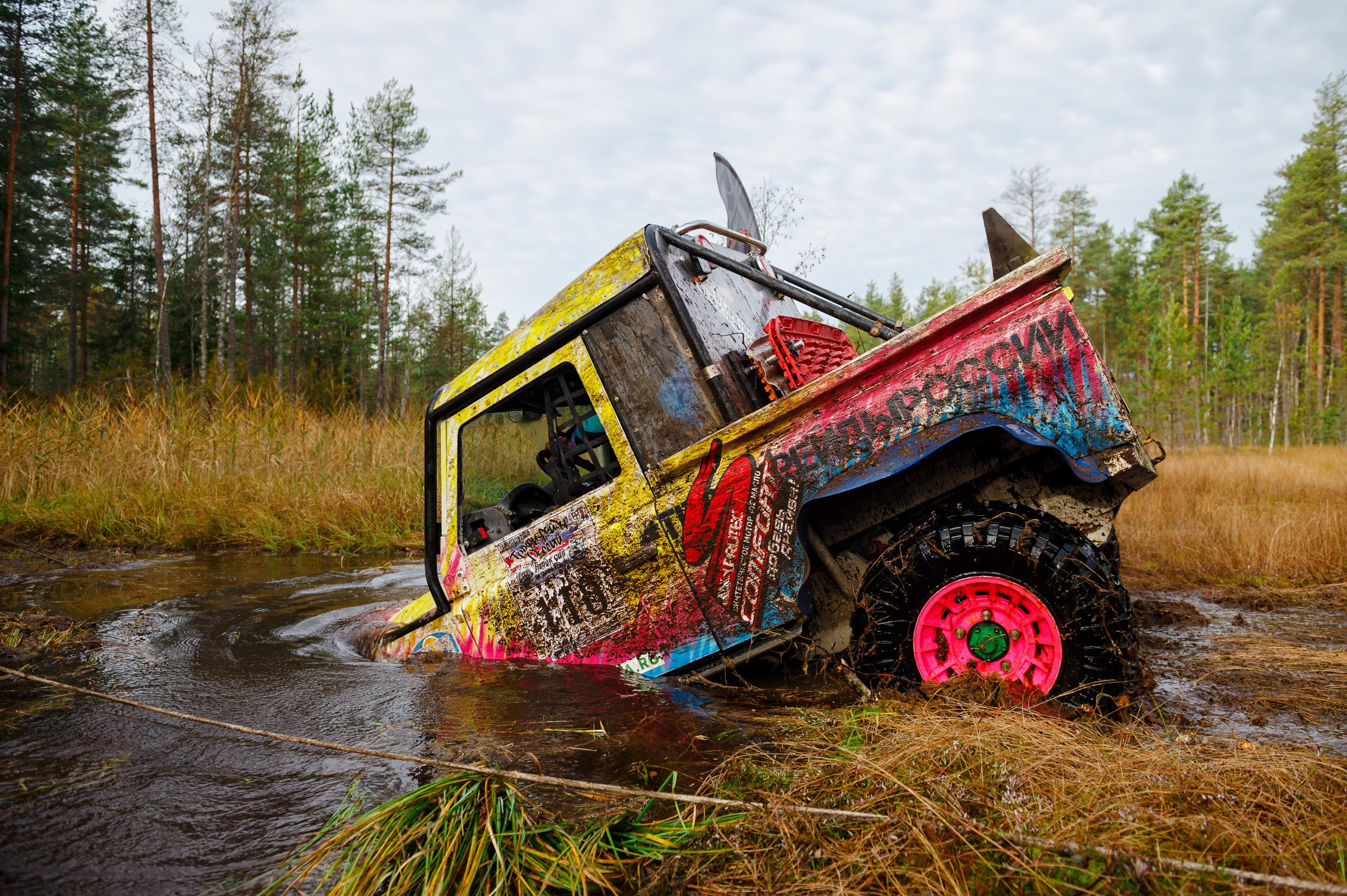 Кубок СПб по трофи-рейдам 04-06.10.2024 — день 1. Фотограф Алексей Алексеев