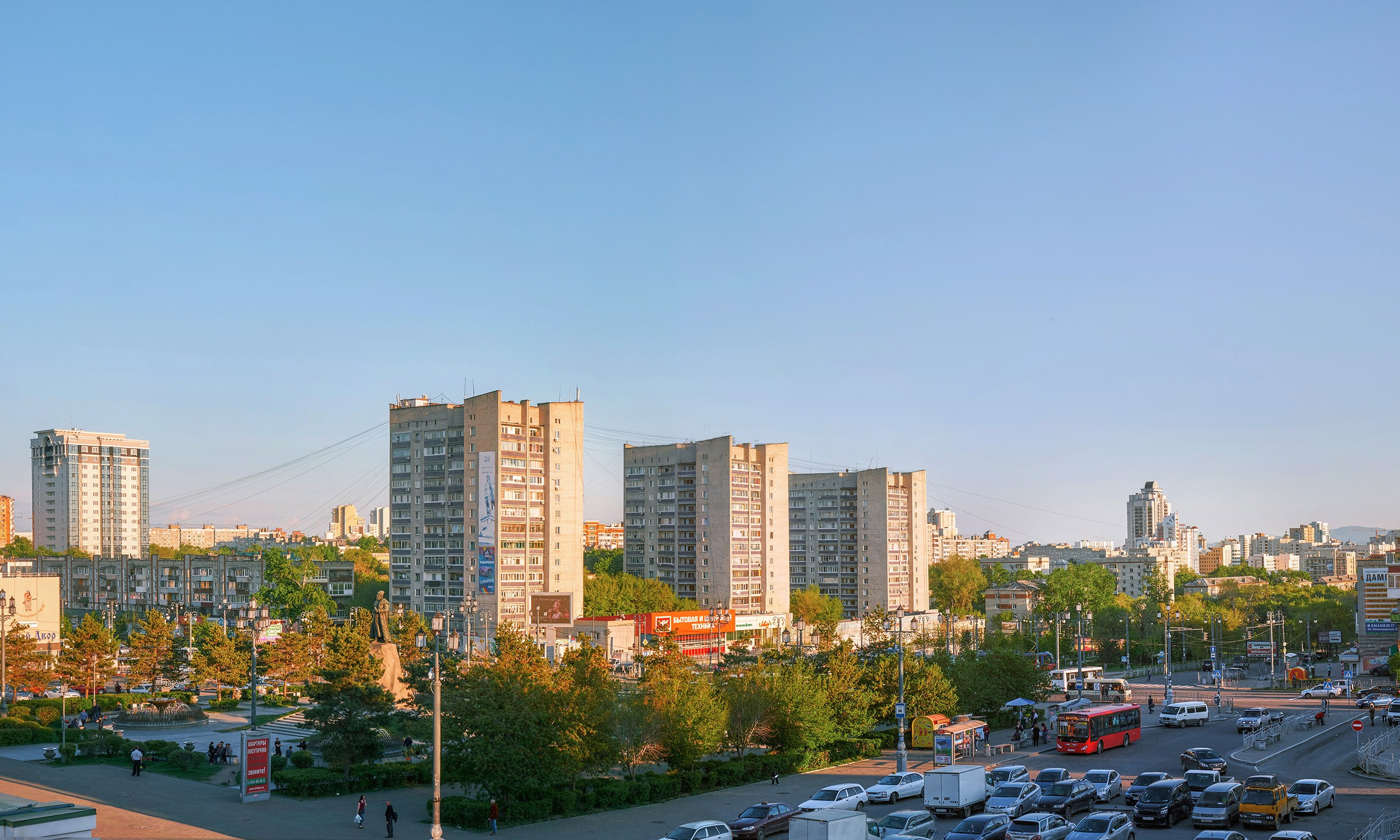 Городской пейзаж. Профессиональный фотограф в Хабаровске Артём Паймуллин