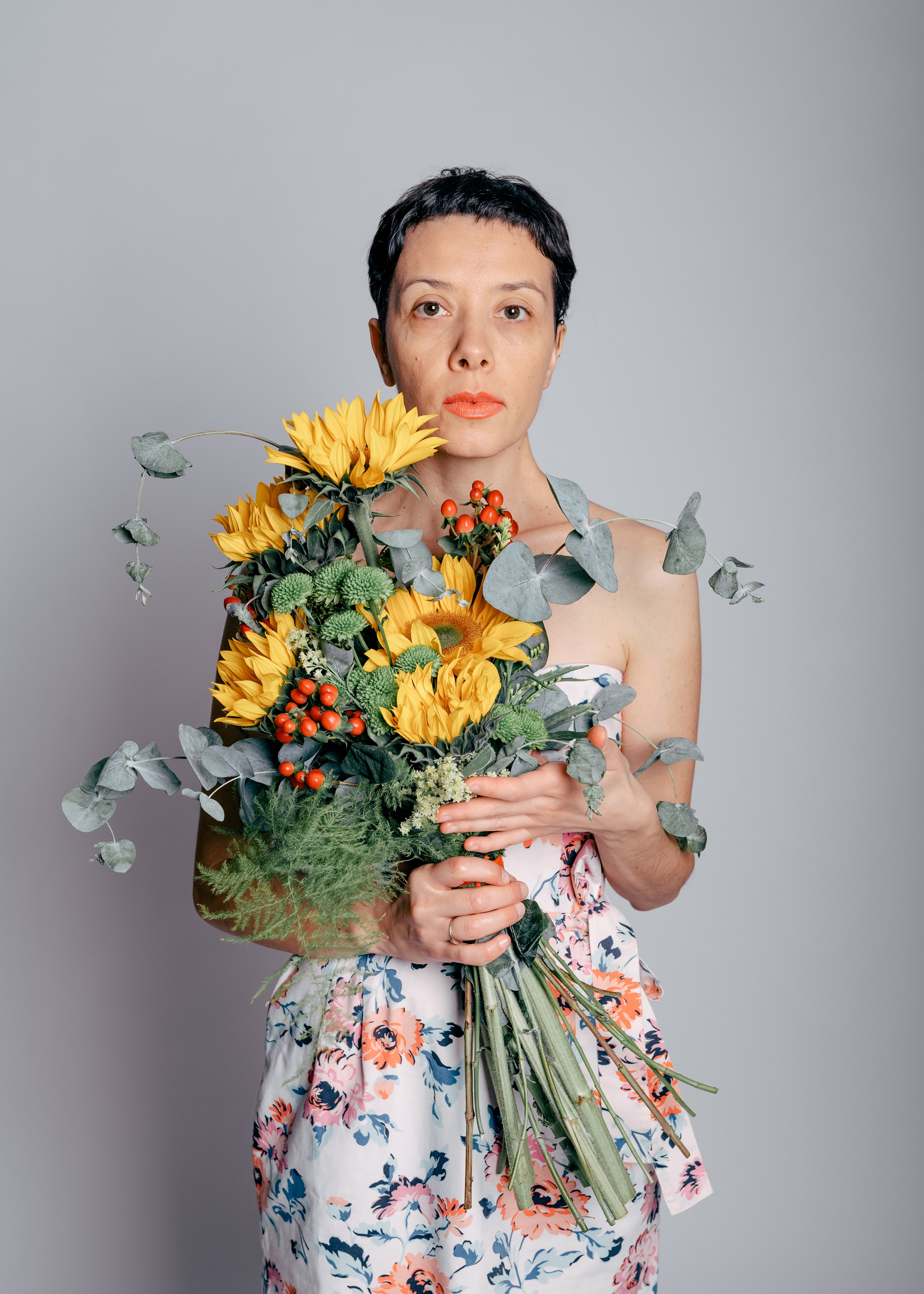 Danijela. Flowers. Art-photographer Ira Wind