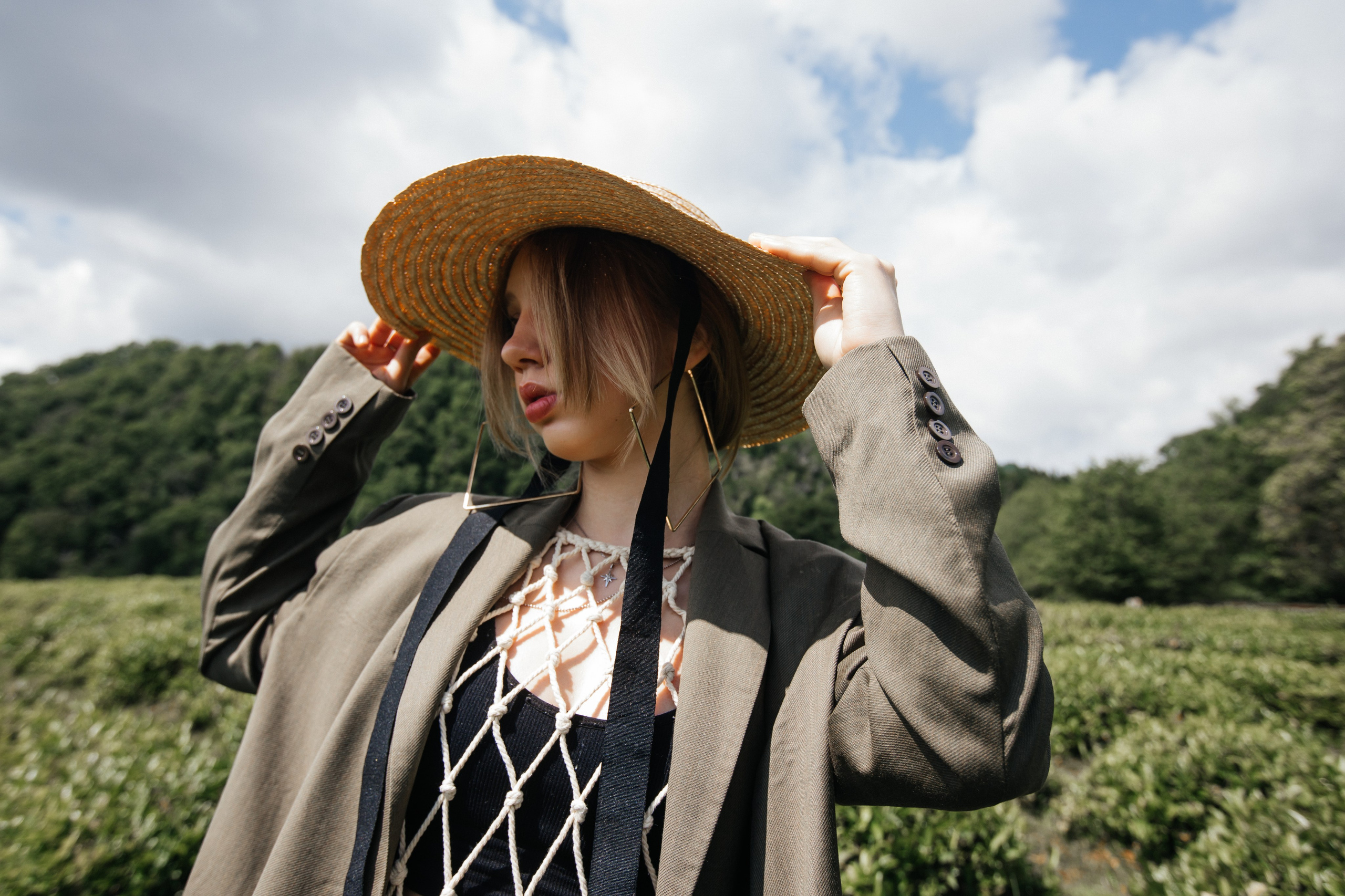 Tea plantation. Efimova Model Agency