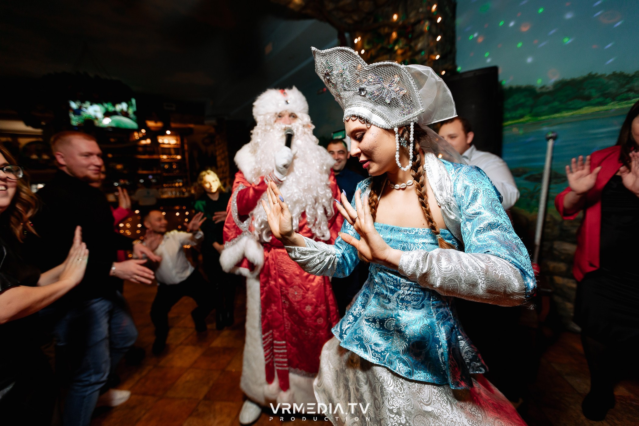 Новогодний вечер в ресторане «Лазурный Берег»