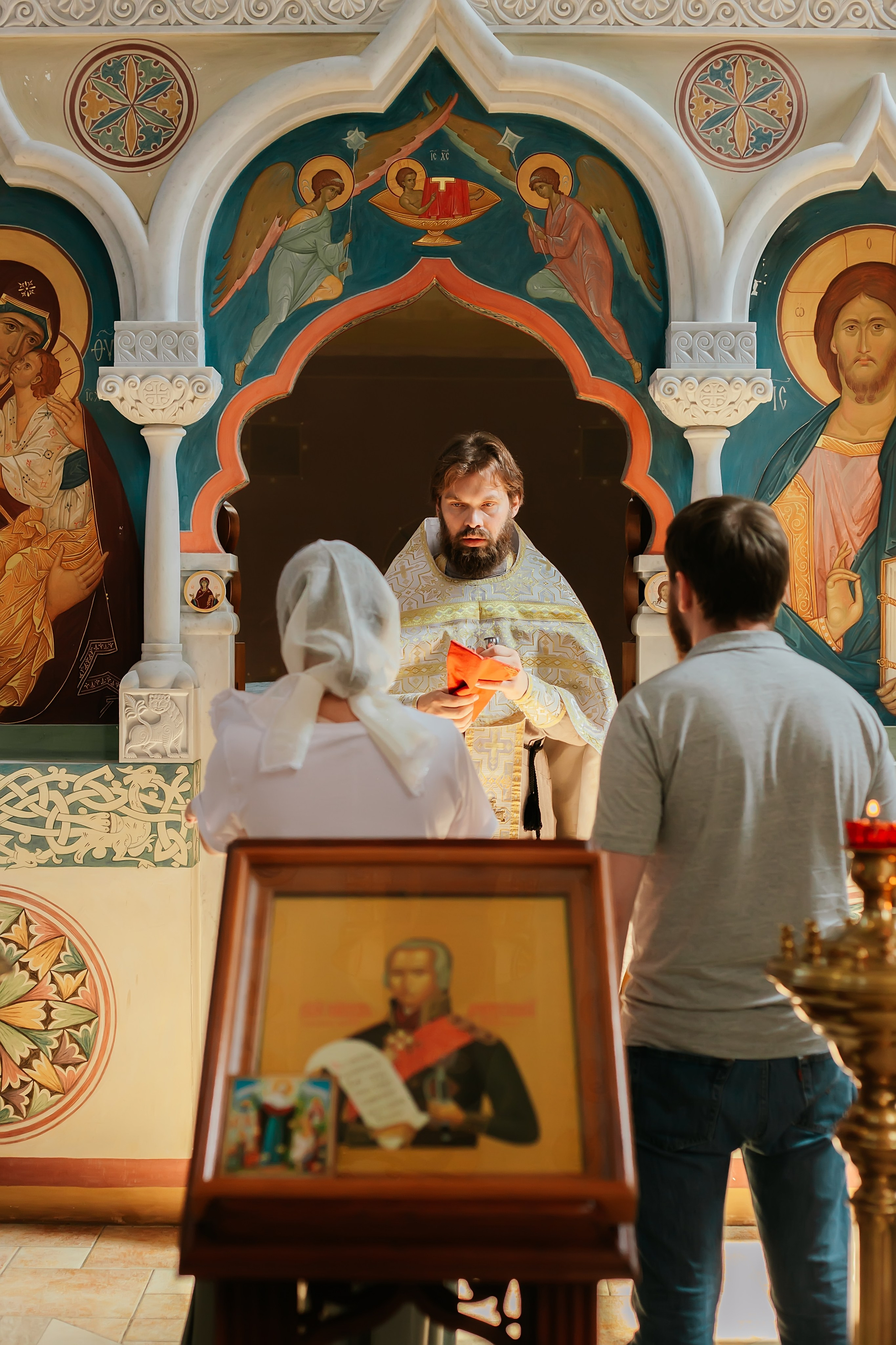 Крещение Валерии. Школьный и детский фотограф Старожилово