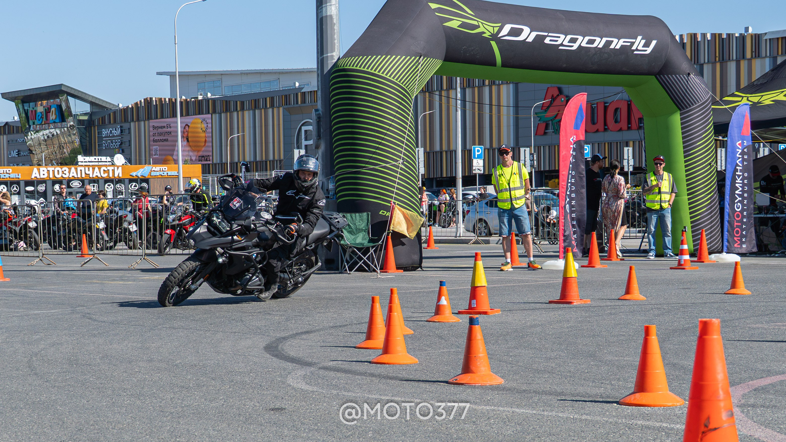 Motogymkhana CUP 1 Ekat 2025. Moto377