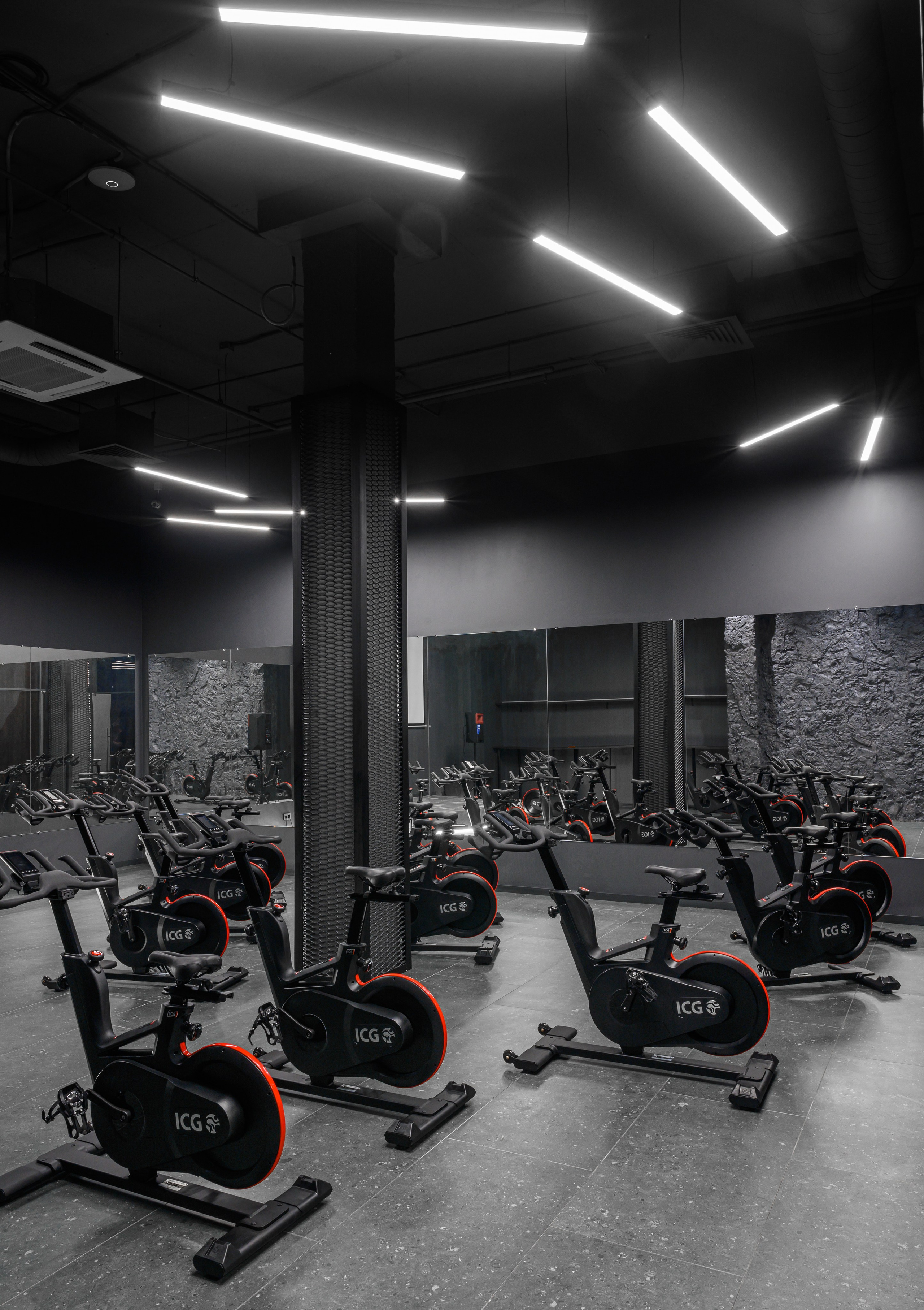 Flame fitness. Интерьерный фотограф Краснодар Денис Педань