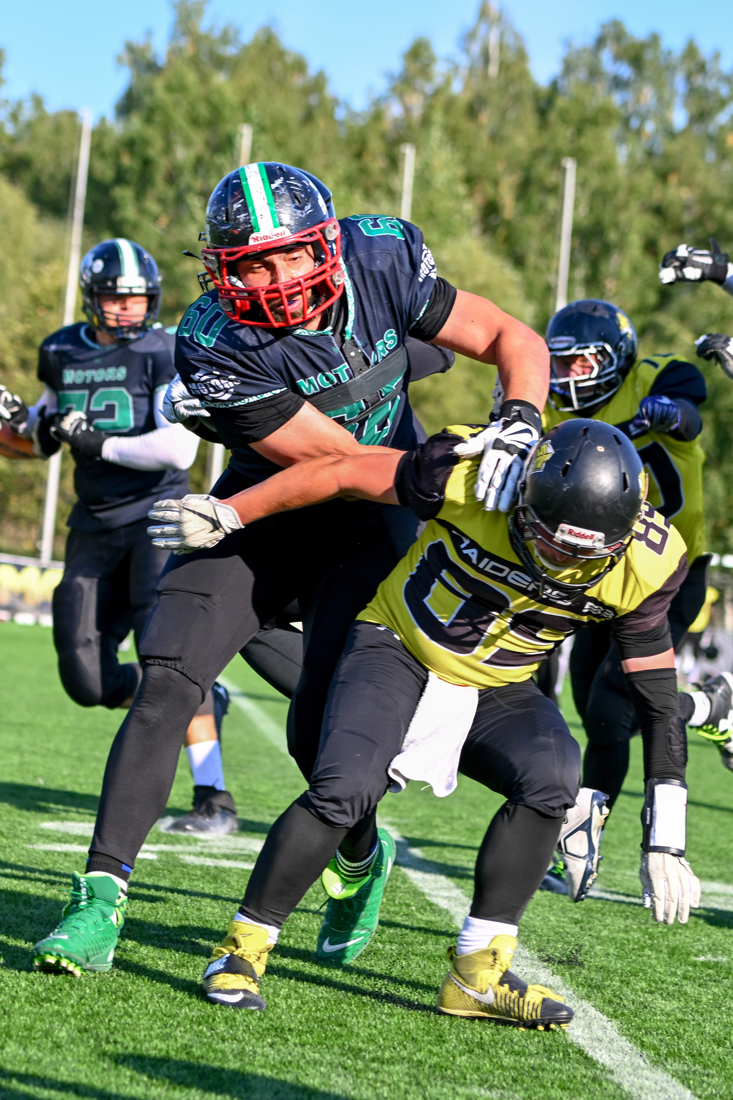 Американский футбол. Спортивный и репортажный фотограф в Казани Вячеслав Сатонин