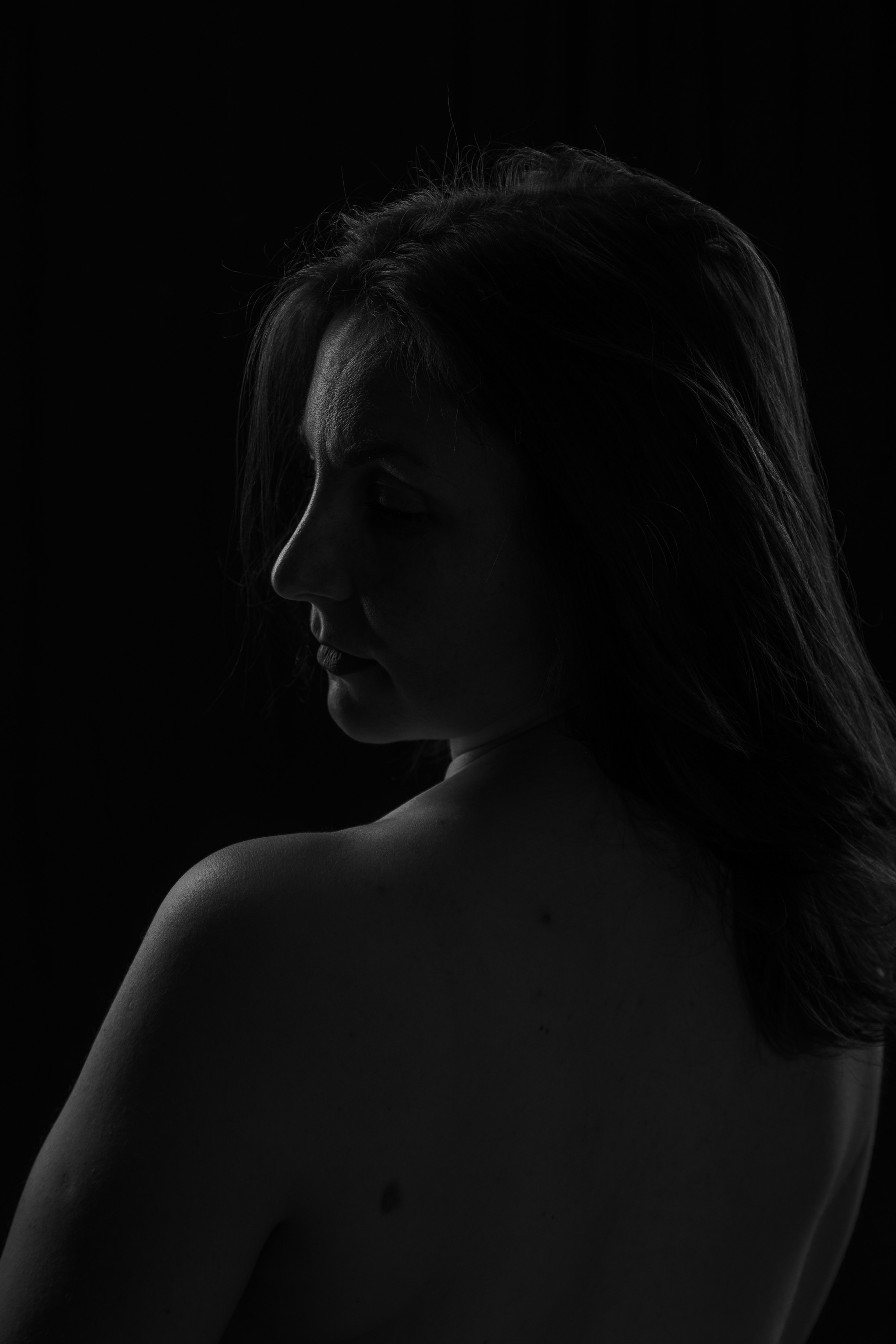 Силуэтная съемка для Марии. Портретный фотограф в Москве Екатерина Богдасарова