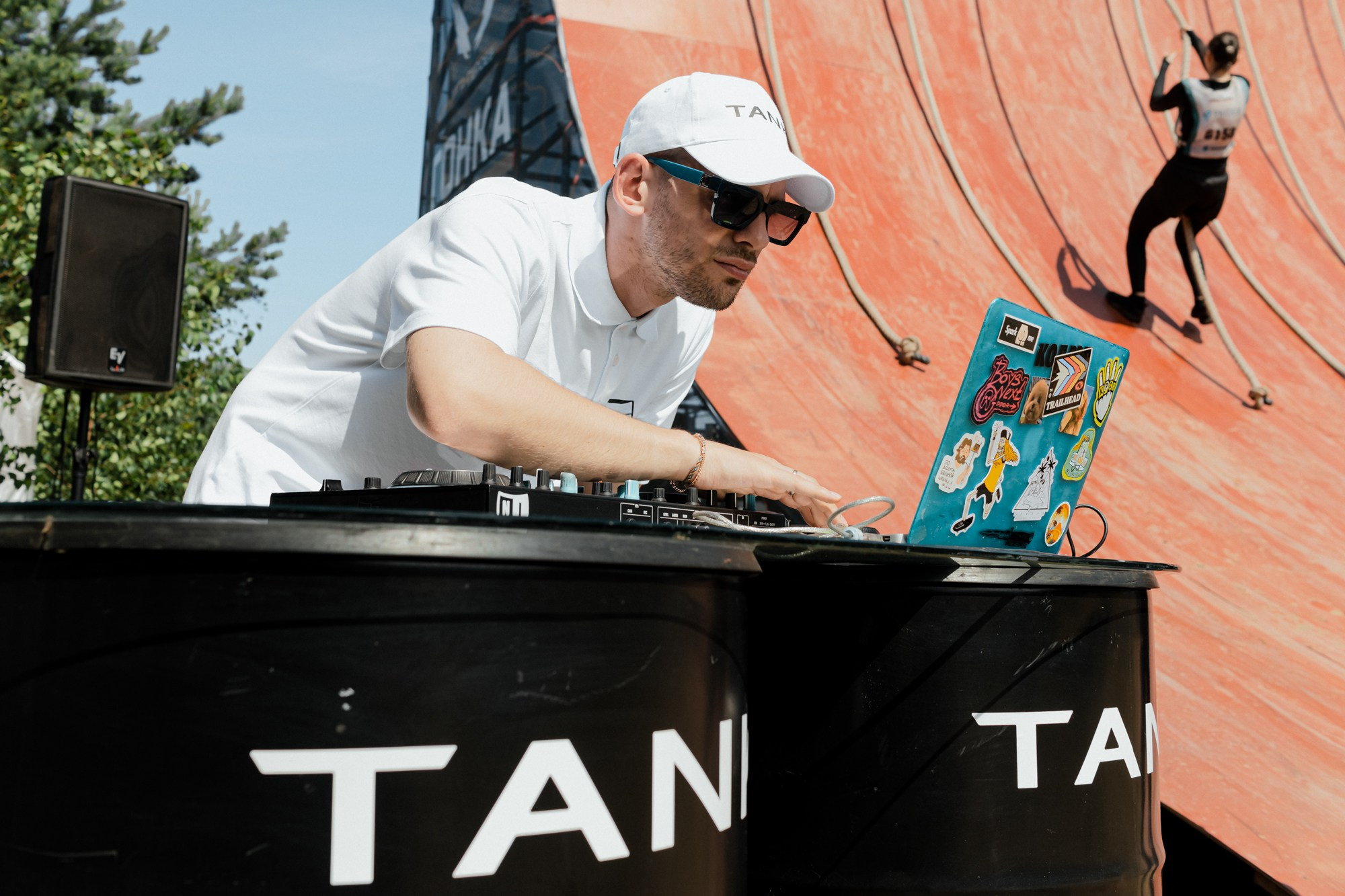 Тест-драйв TANK на Гонке Героев. Night2Day Санкт-Петербург