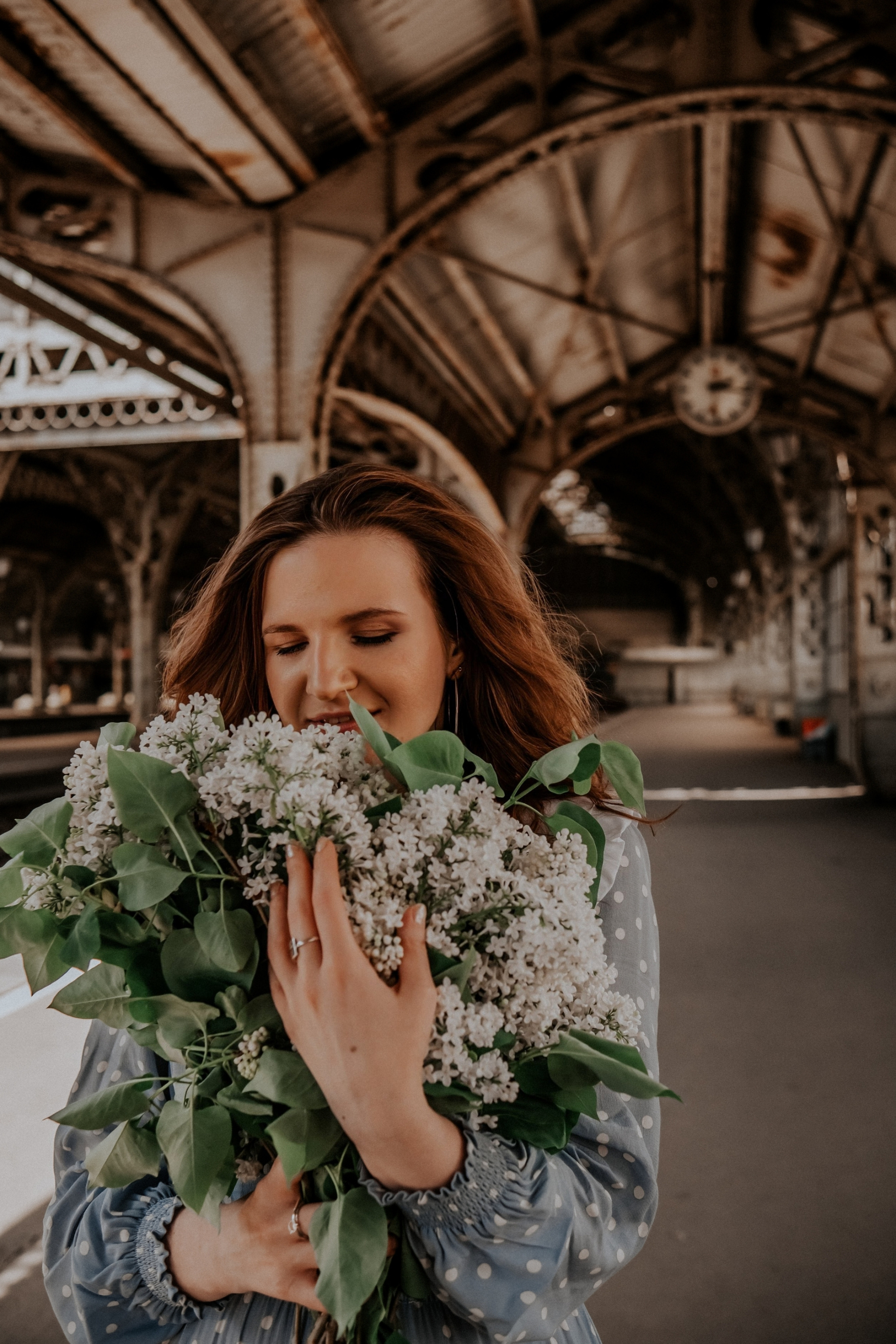 Съемка на Витебском вокзале. Nattie.ph