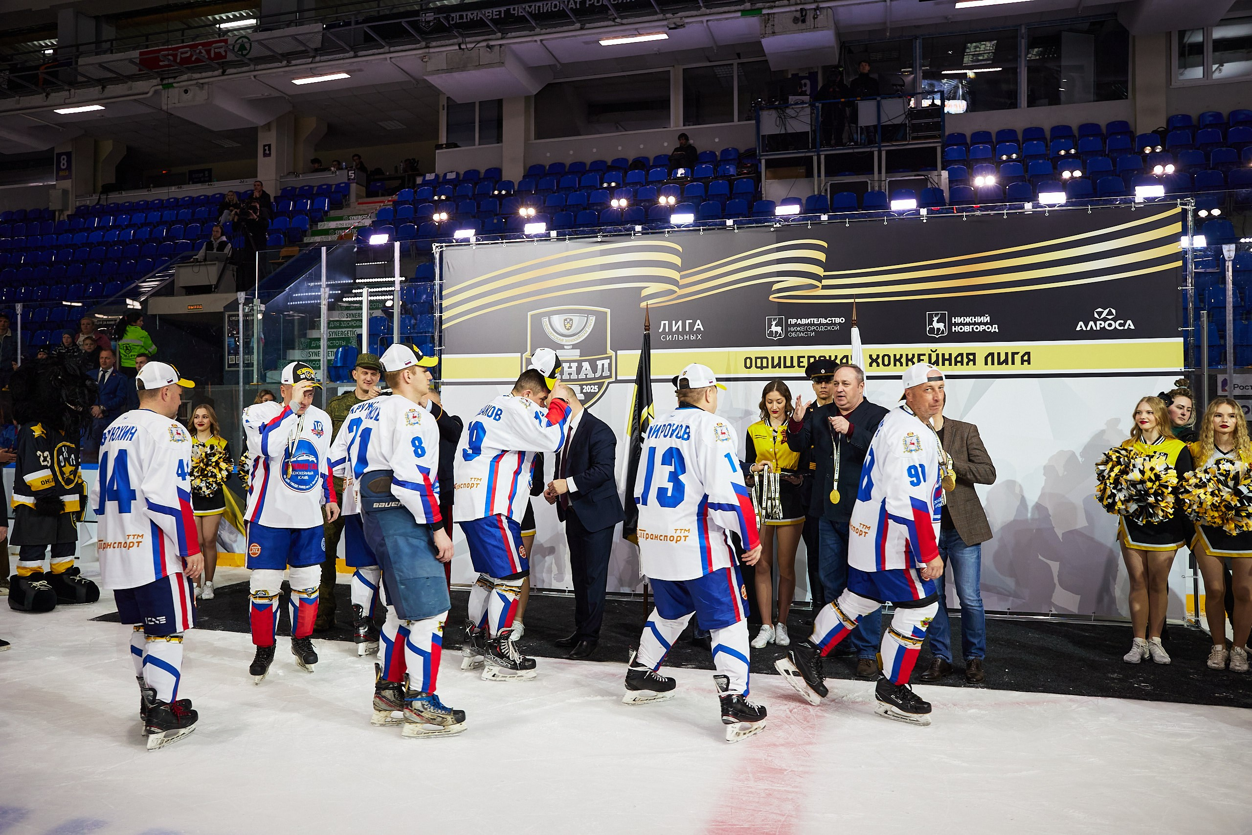 Репортаж. Офицерская хоккейная лига 2025 год. Спортивный фотограф Некрасов Денис