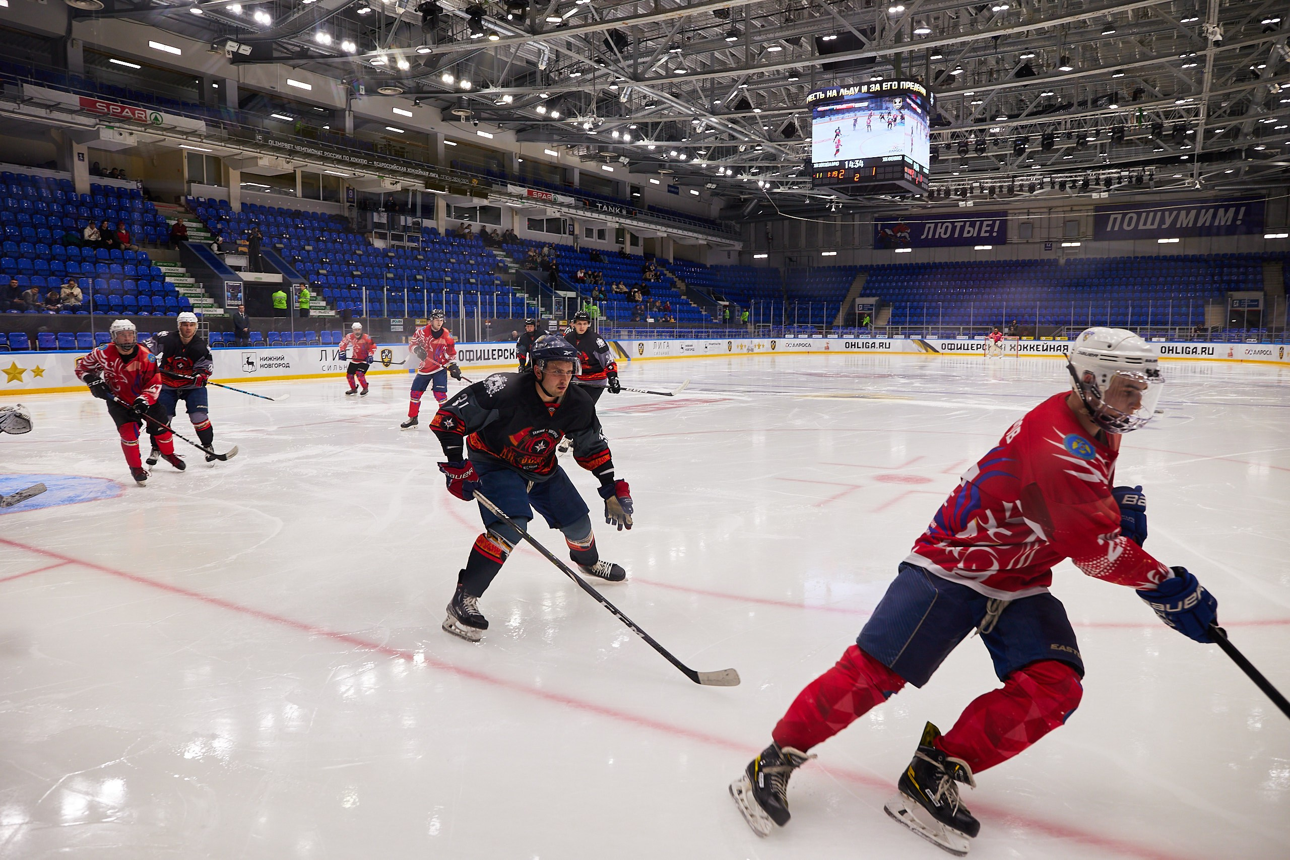 Репортаж. Офицерская хоккейная лига 2025 год. Спортивный фотограф Некрасов Денис