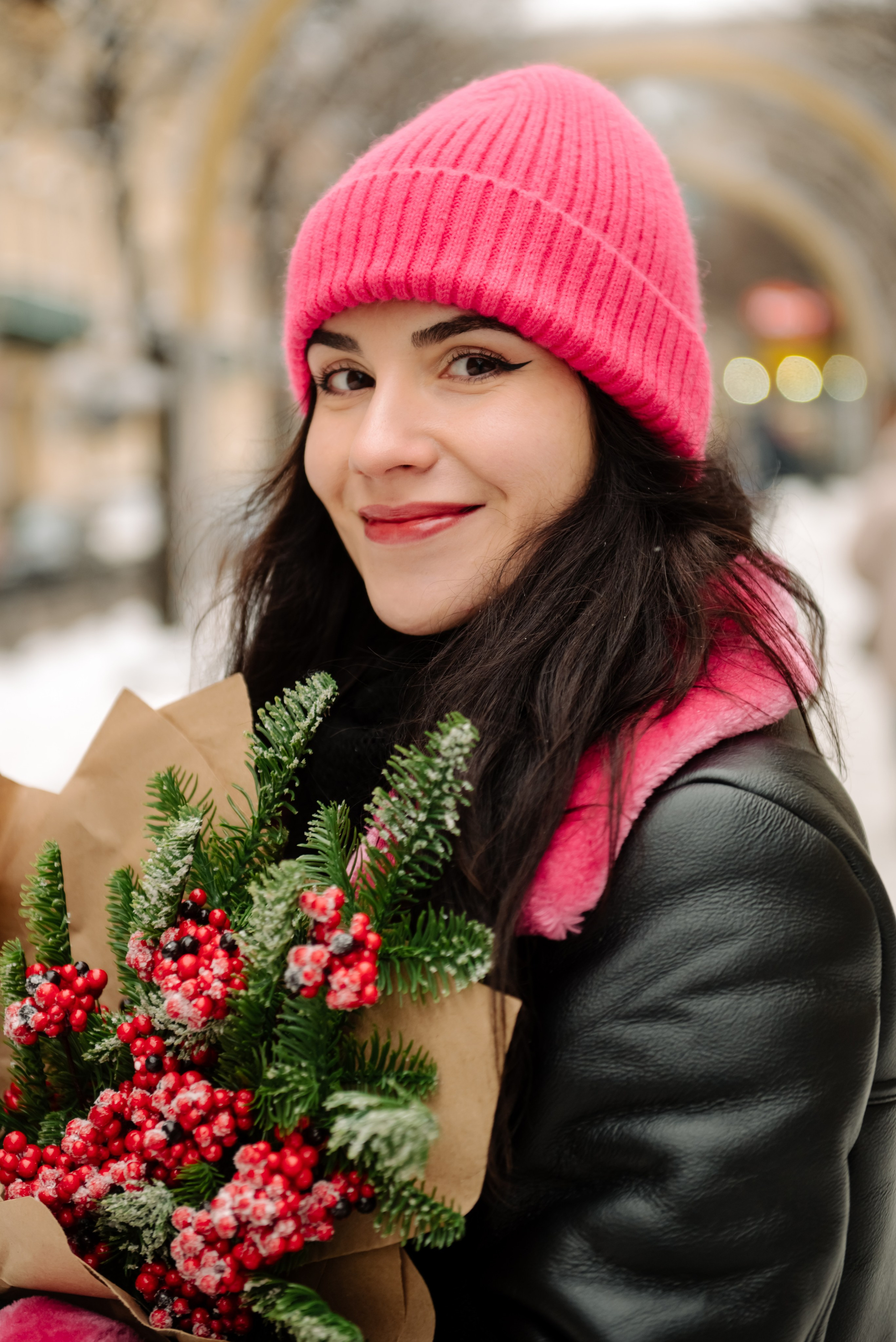 Новогодний город. Свадебный и сеейный фотограф в Санкт-Петербурге Елена Худякова
