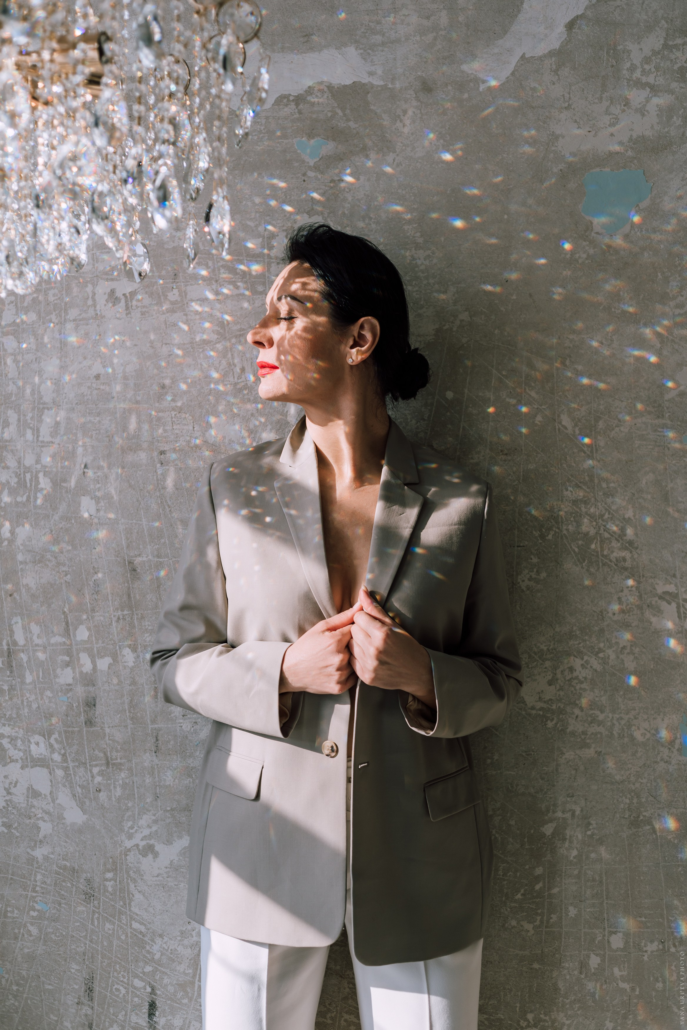 блики от люстры