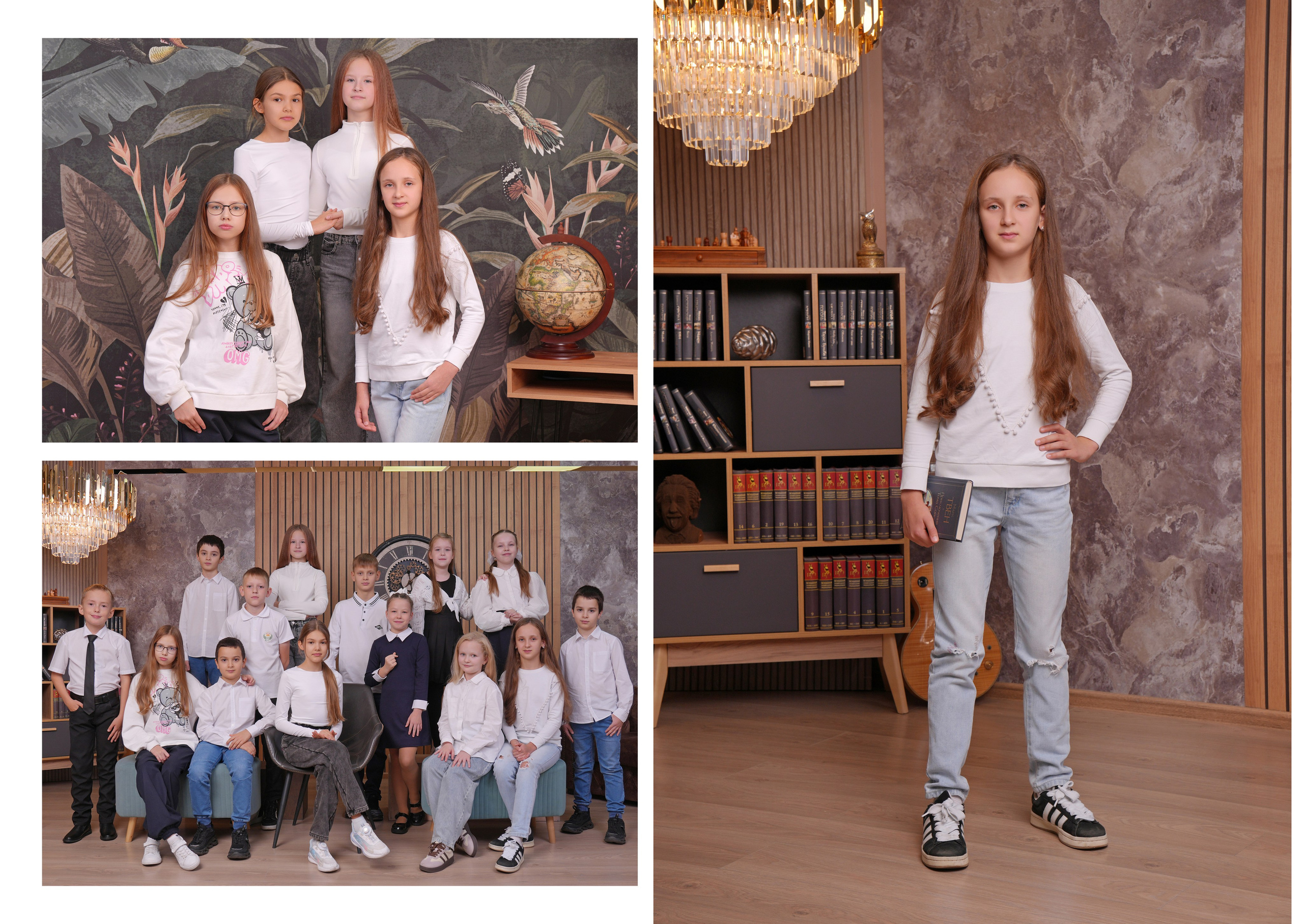 ШКОЛА 104 — 4 «М» класс. Красивый выпускной альбом в Краснодаре