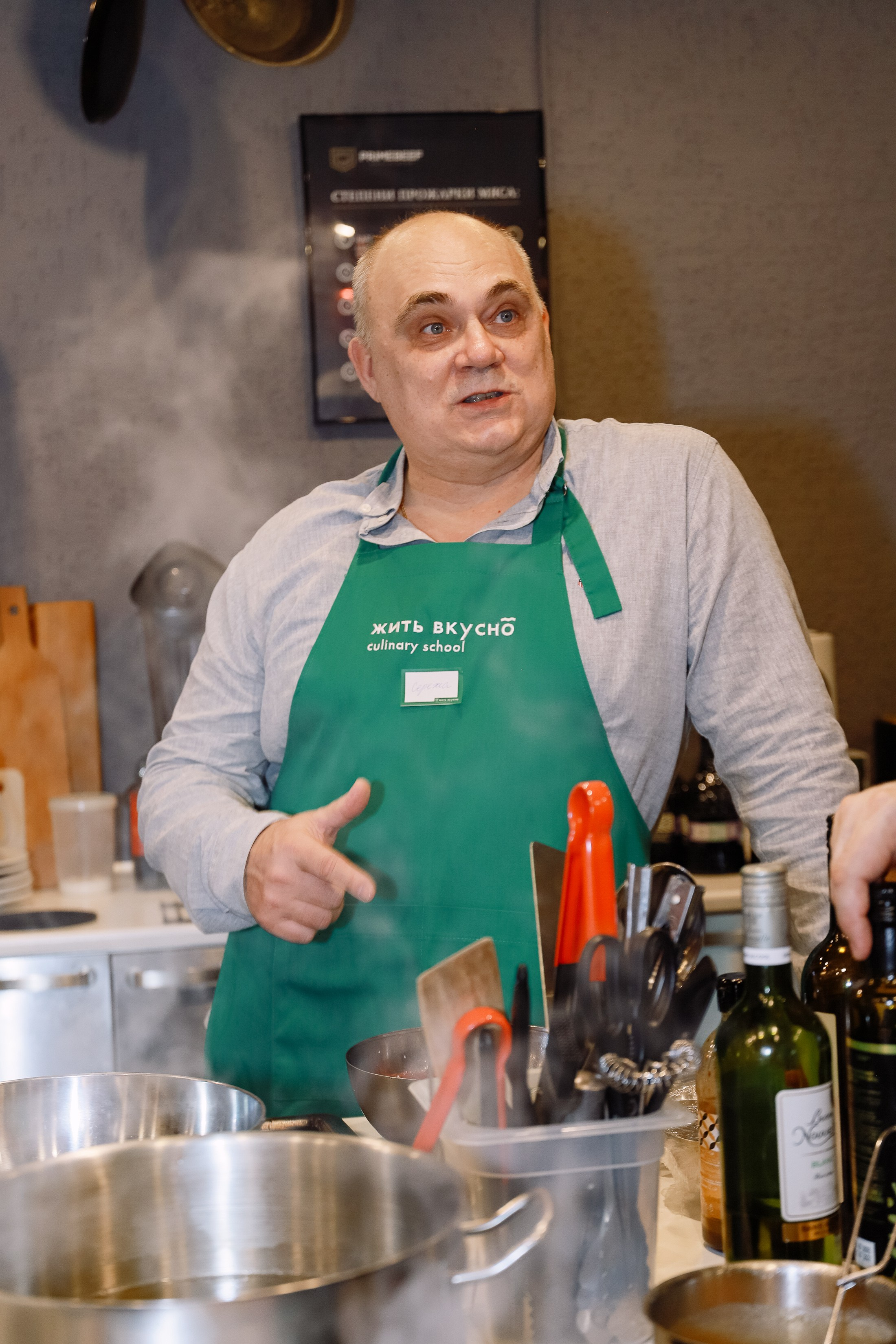 Др МК в Жить вкусно. Фотограф Юлия Мальцева