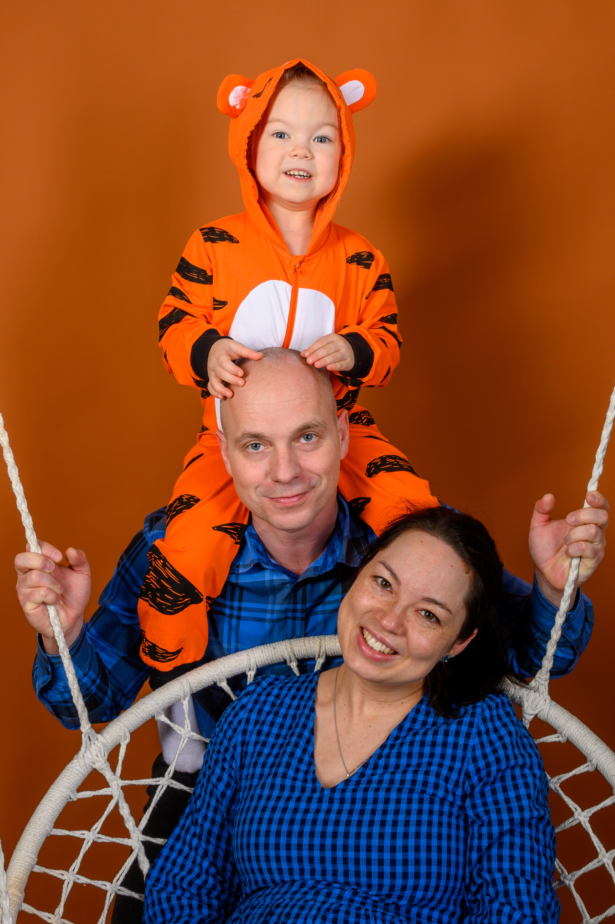 Семейная Фотосессия. Фотограф Андрей Зикеев, фотостудия AzArt Studio в Москве