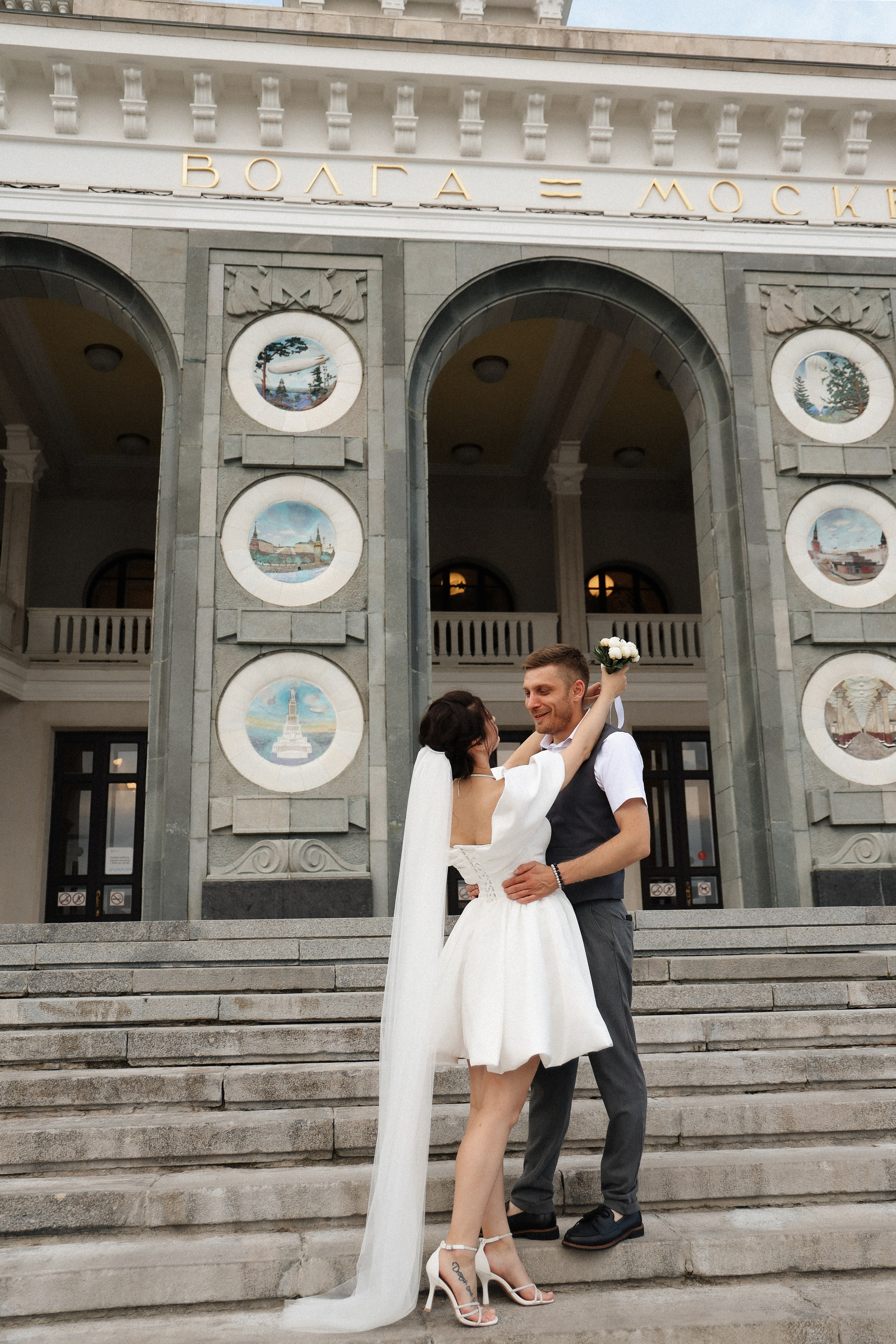 А. + С. Северный Речной вокзал, роспись и прогулка. Семейный и lovestory фотограф в Москве Светлана Коняхина