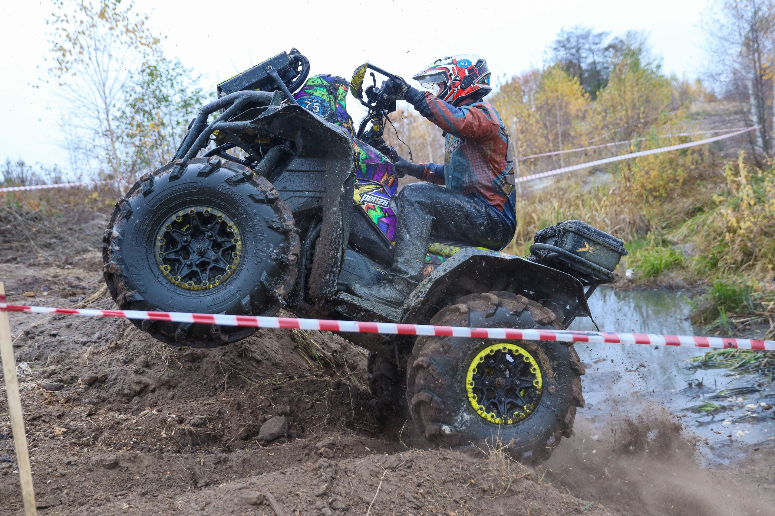 Гонки на квадроциклах Грязевое кольцо. Спортивный фотограф в Самаре