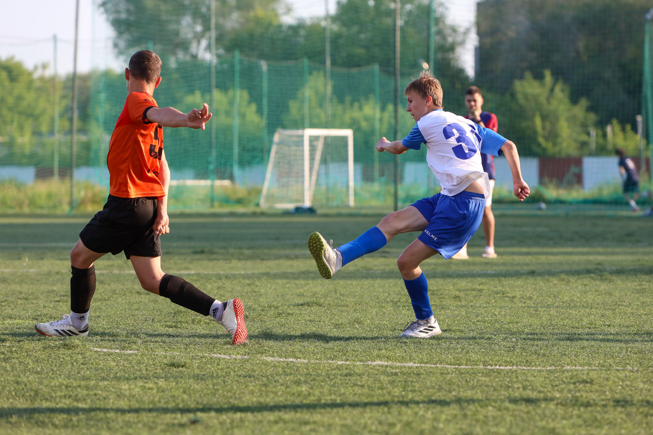 Кинель — Виктория Унион. Чемпионат СФПЛ. Молодежная футбольная лига U-15. Спортивный фотограф в Самаре