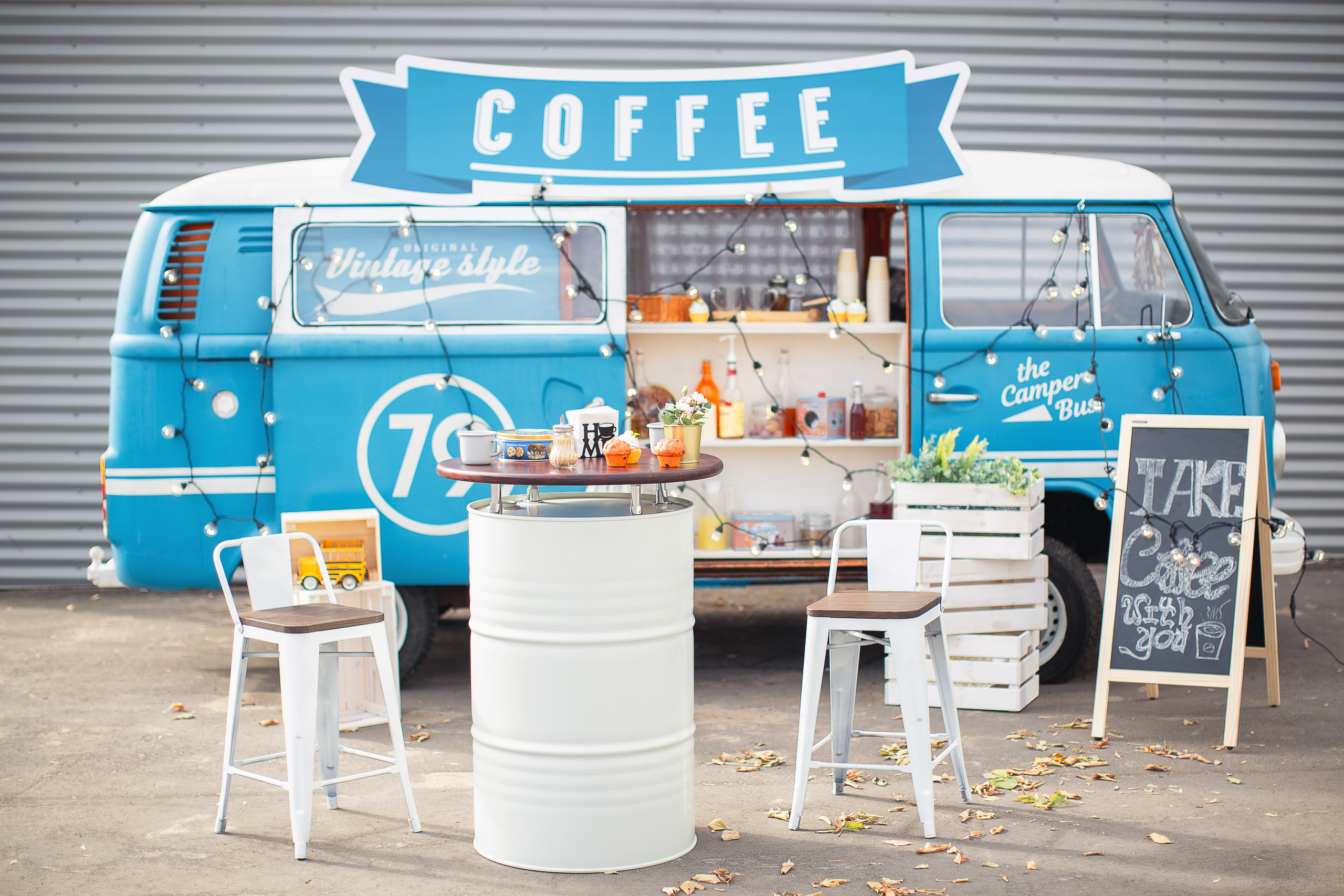 Love Story у фургончика. Женский и семейный фотограф в Москве Анна Боярченкова