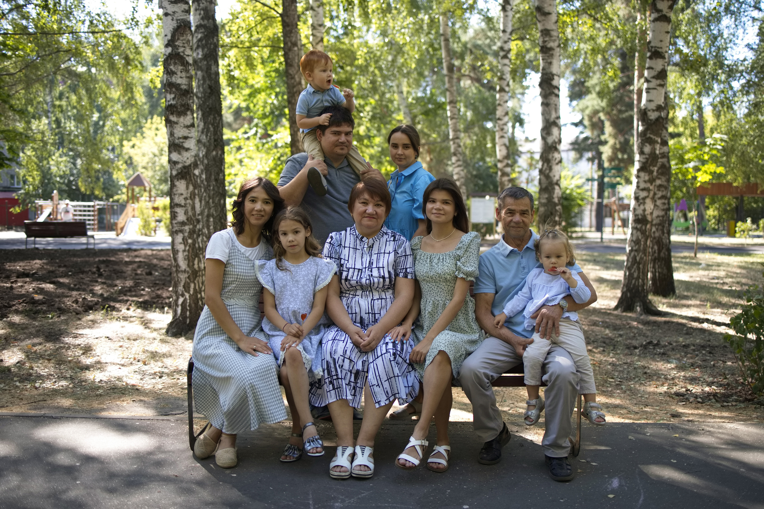 Связь поколений. Семейный фотограф в Казани Римма Гатауллина