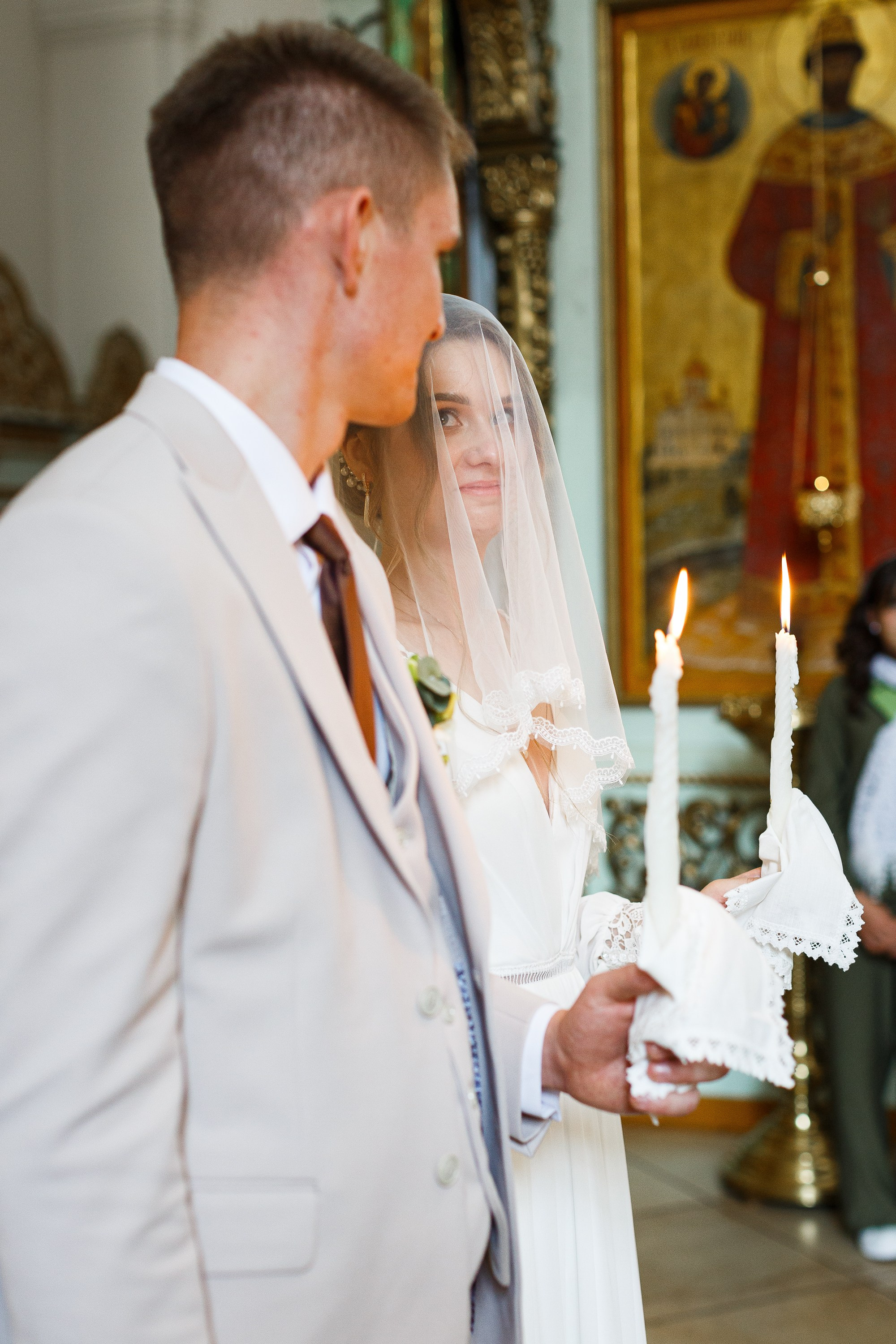 Венчание в храме Живоначальной Троицы на Шаболовке