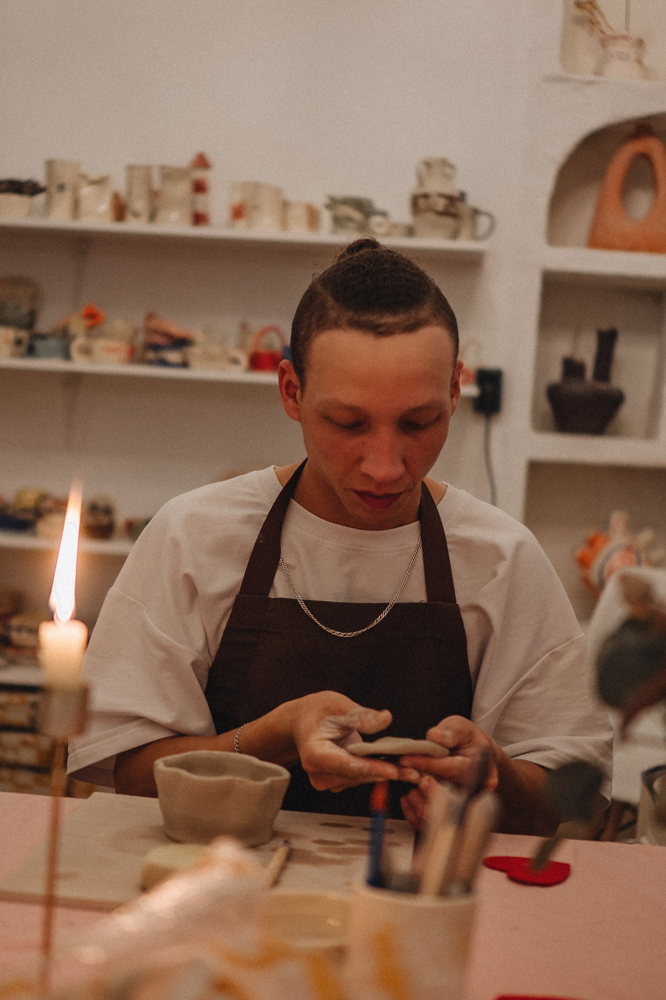 СВИДАНИЕ В ГОНЧАРНОЙ МАСТЕРСКОЙ. Профессиональный фотограф, Санкт-Петербург — Виктория Богомолова