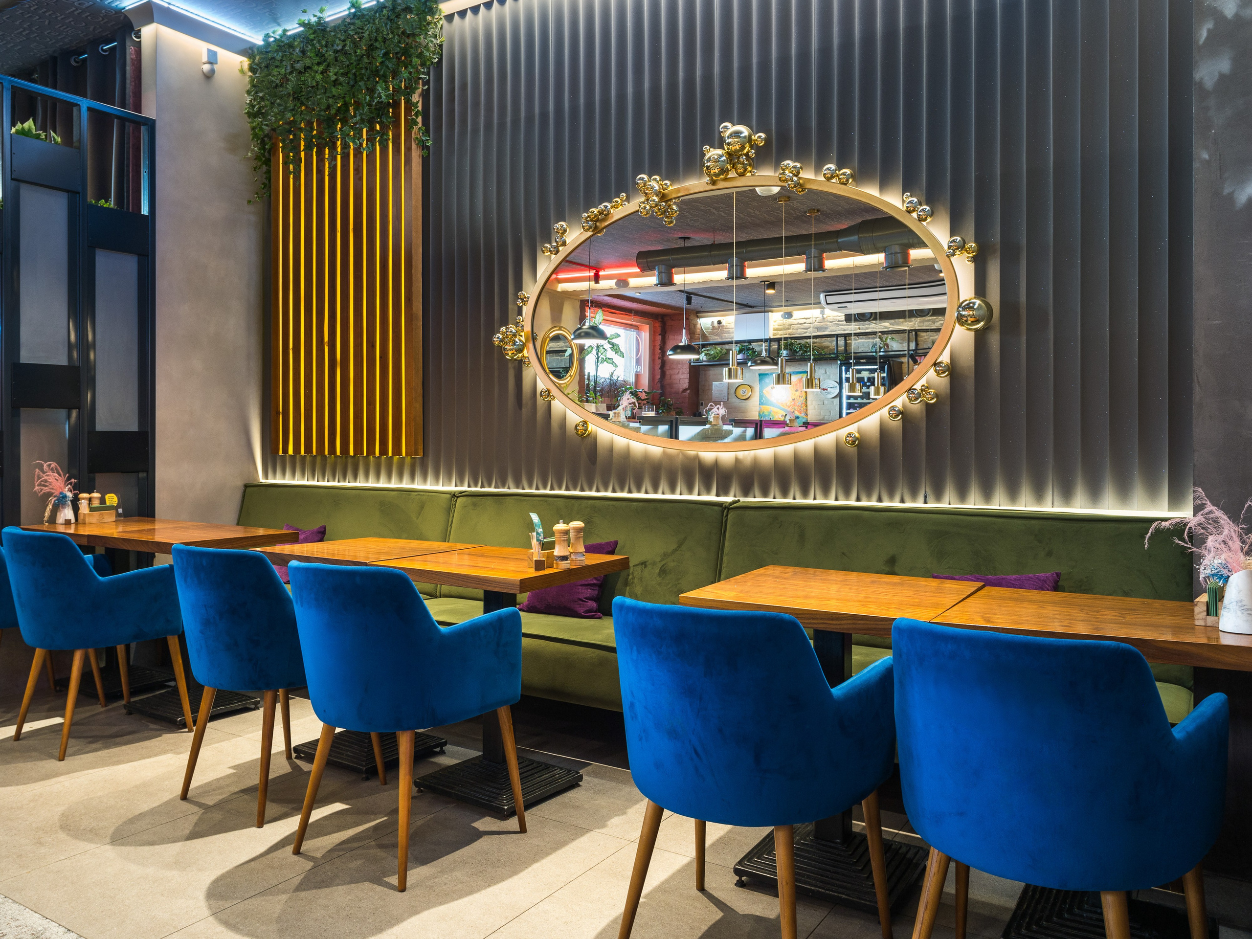 Ресторан NEMO. Интерьерный фотограф в Новосибирске