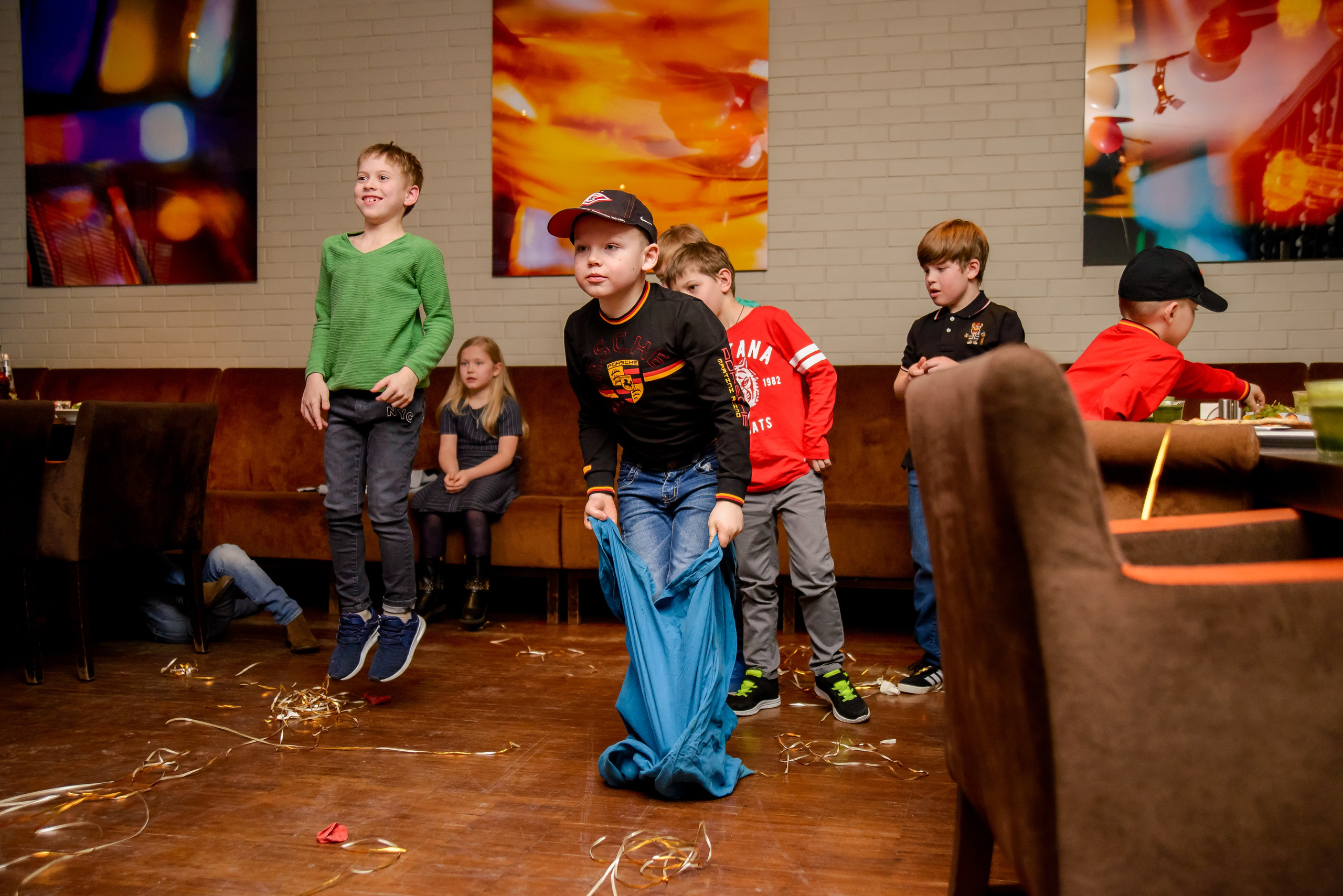 Детский день рождения в ресторане