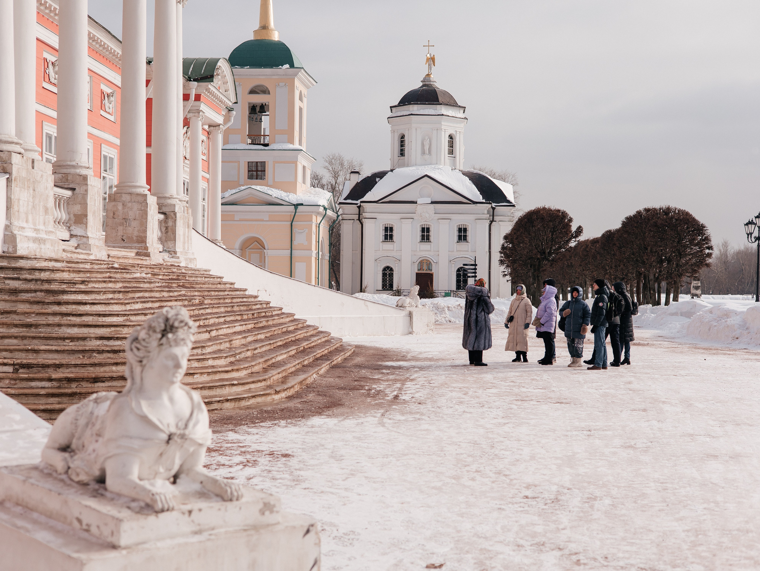 Фотоотчет с экскурсии в музей-заповедник «Кусково». Свадебный и репортажный фотограф в Москве