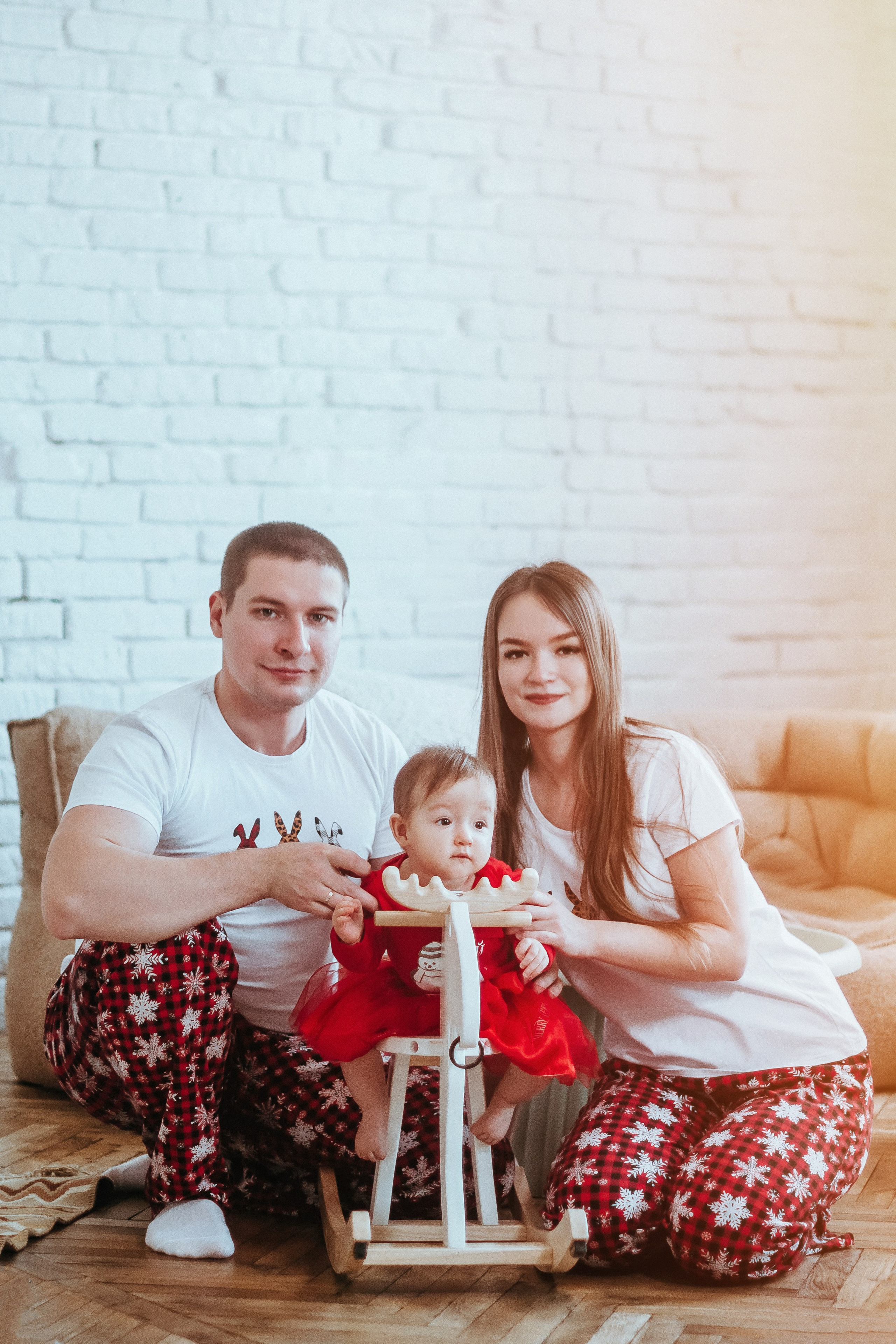 Новогодняя семейная фотосессия Кемерово