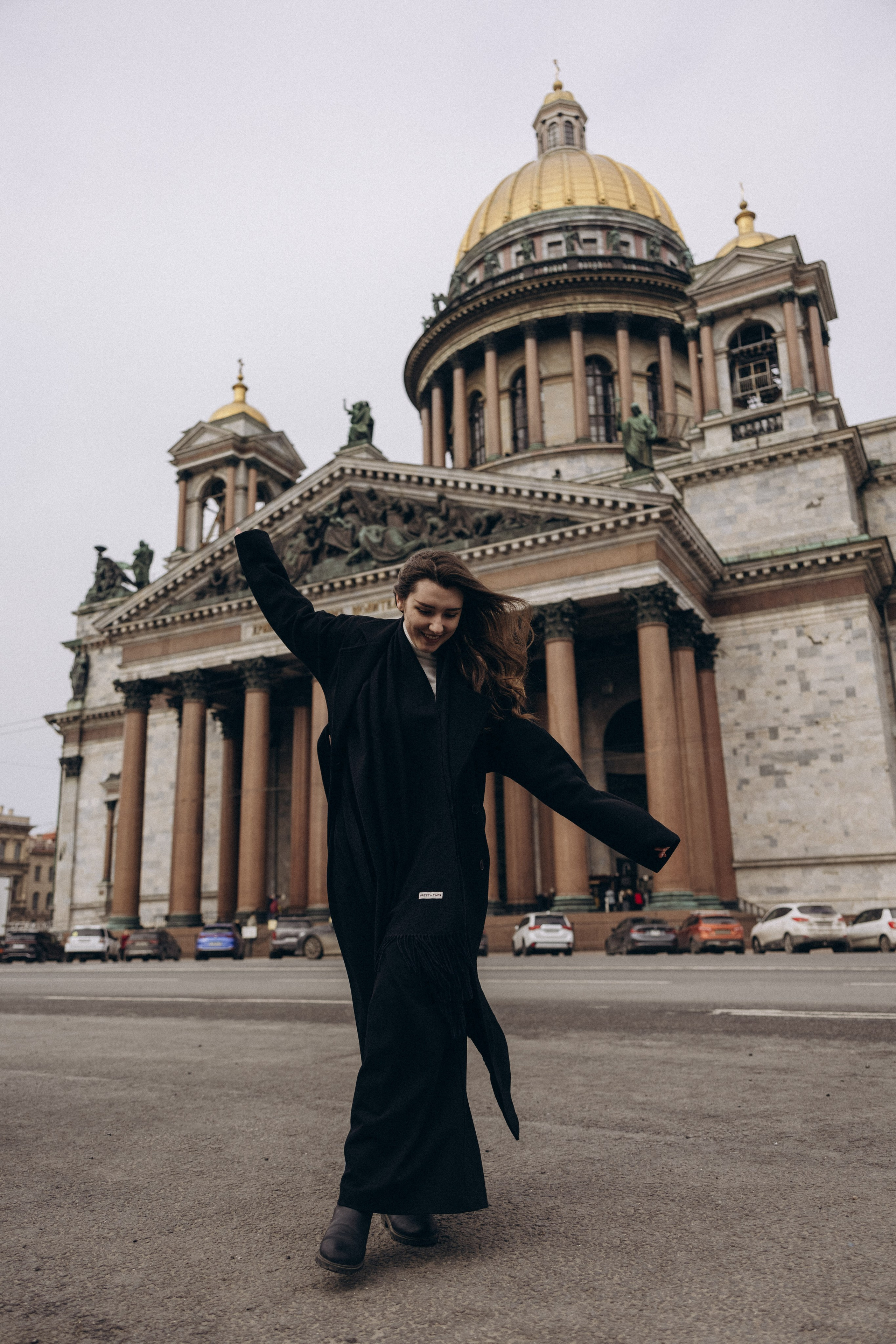 Фотопрогулка на Иссакиевском соборе. Семейный фотограф в Санкт-Петербурге Екатерина Васильева