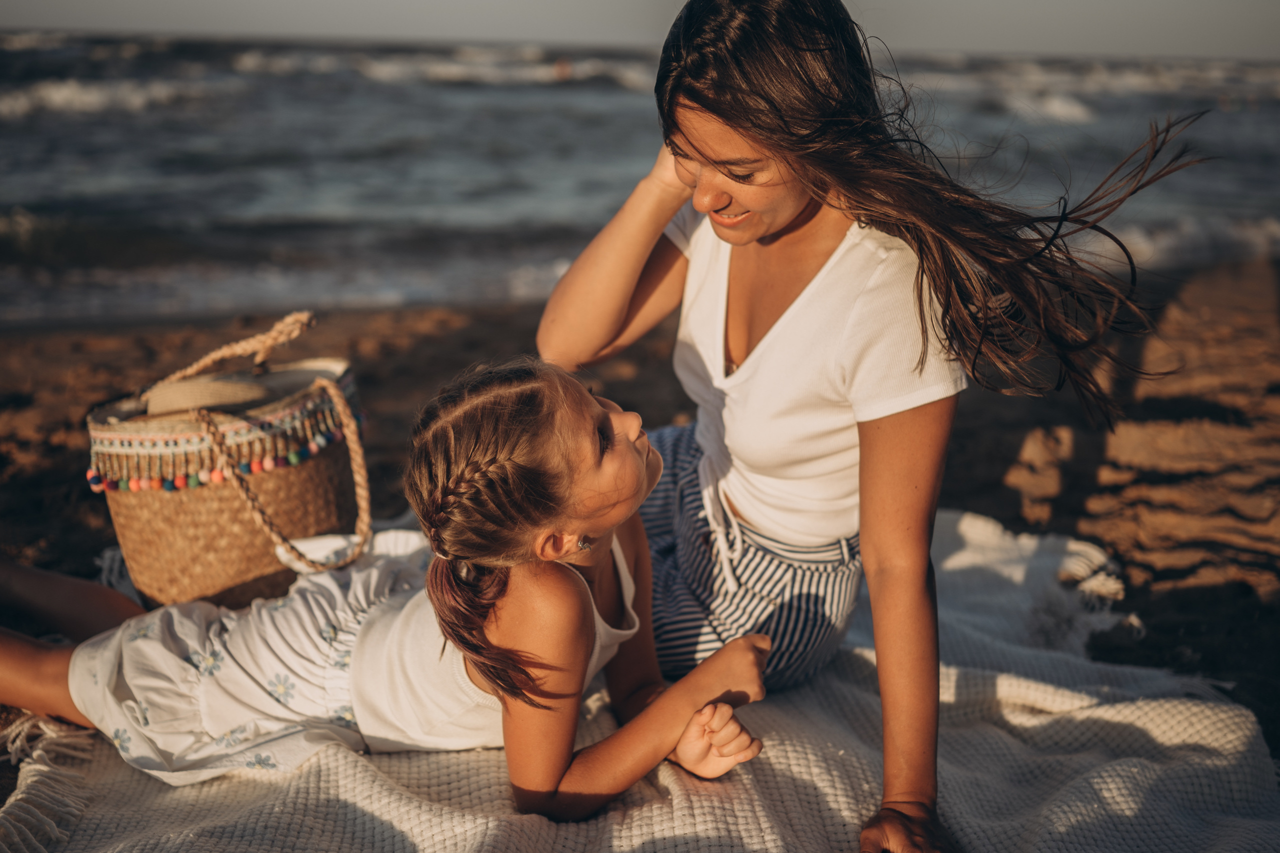 Лето Даши и Маруси в Кучугурах. Фотограф Горбенко Анна