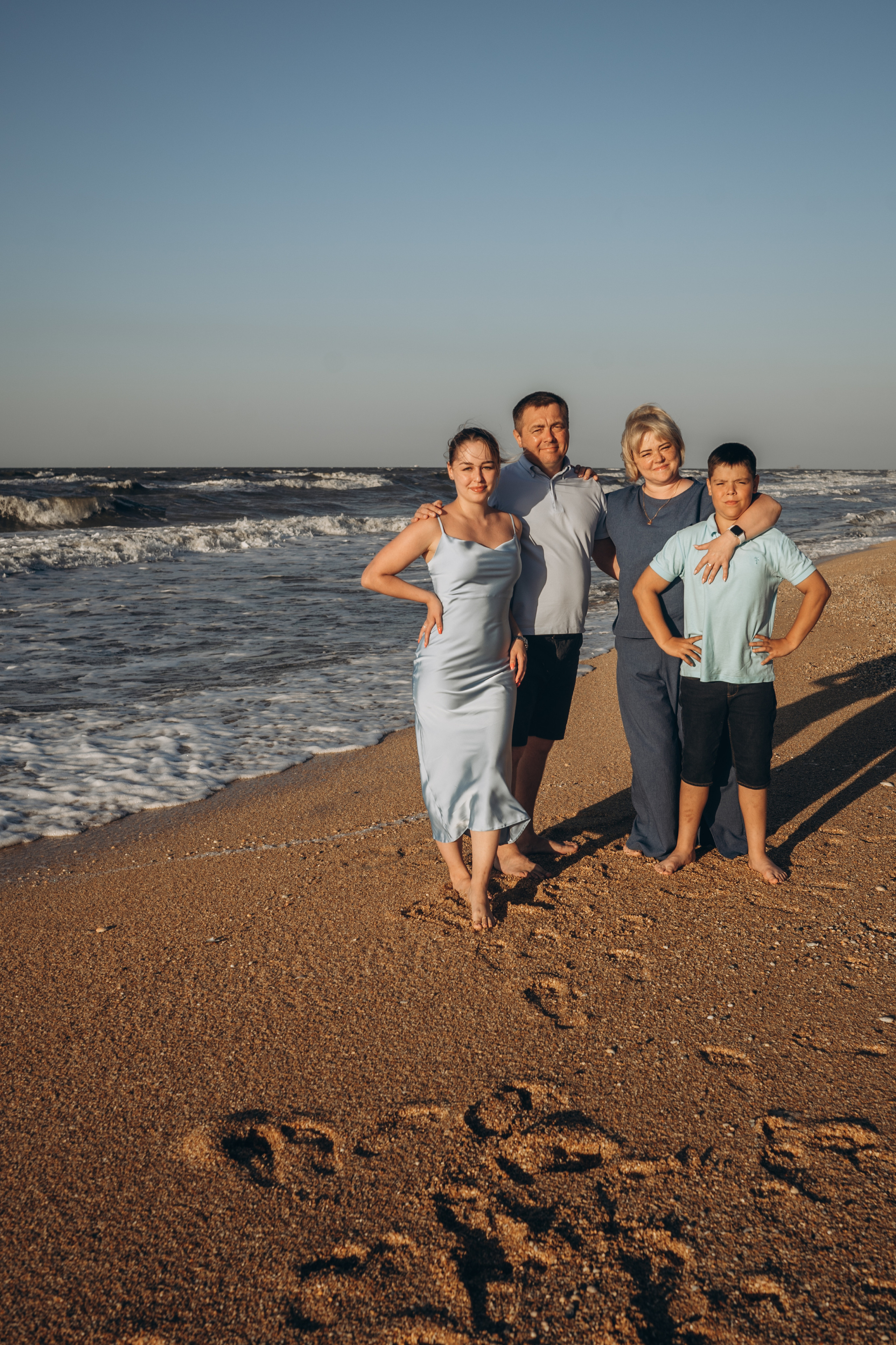 Сергей, Марина, Виктория и Андрей. Фотограф Горбенко Анна