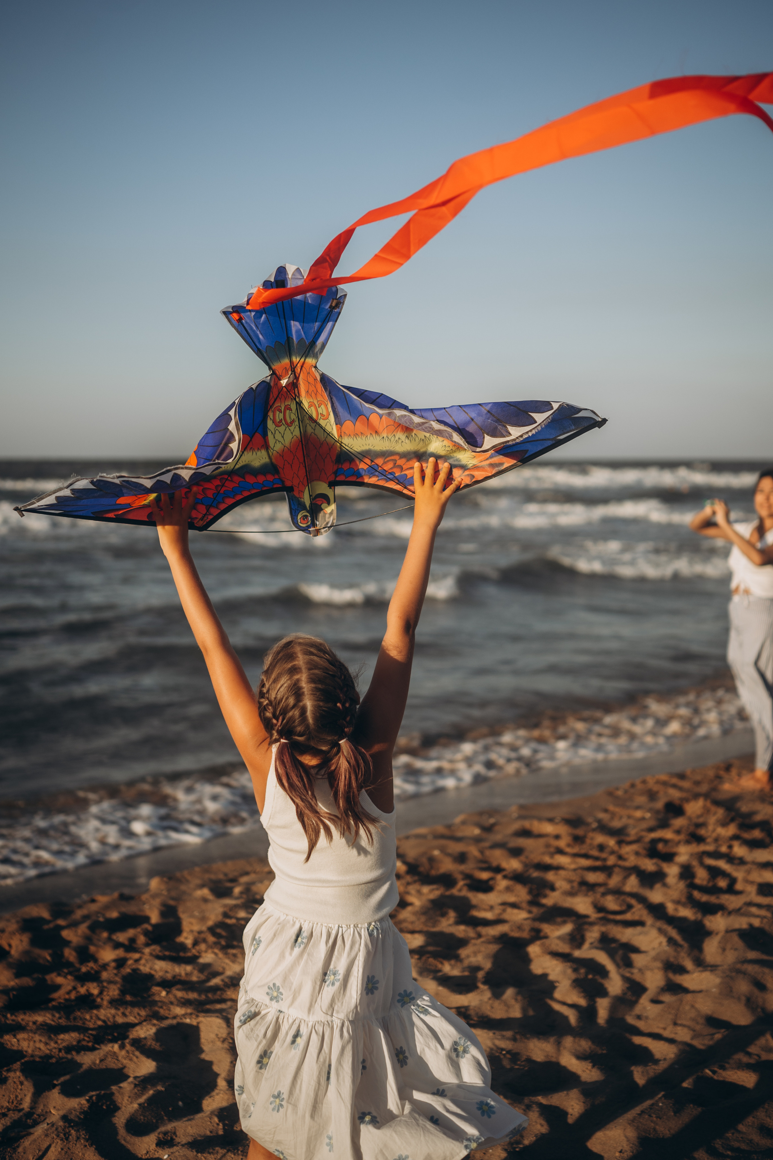 Лето Даши и Маруси в Кучугурах. Фотограф Горбенко Анна