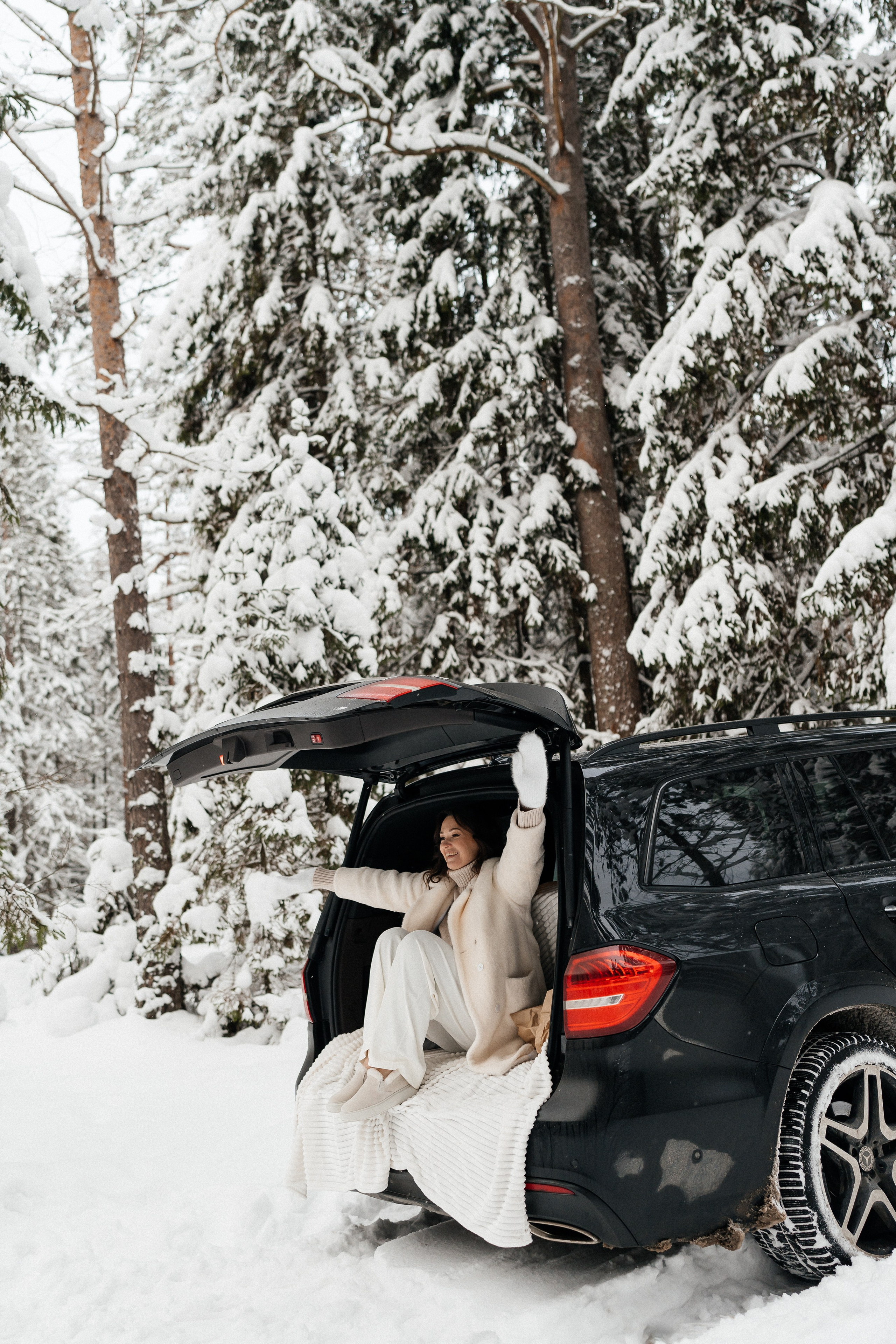 Катя в Линдуловской роще. Семейный фотограф в Санкт-Петербурге Виталия Белова