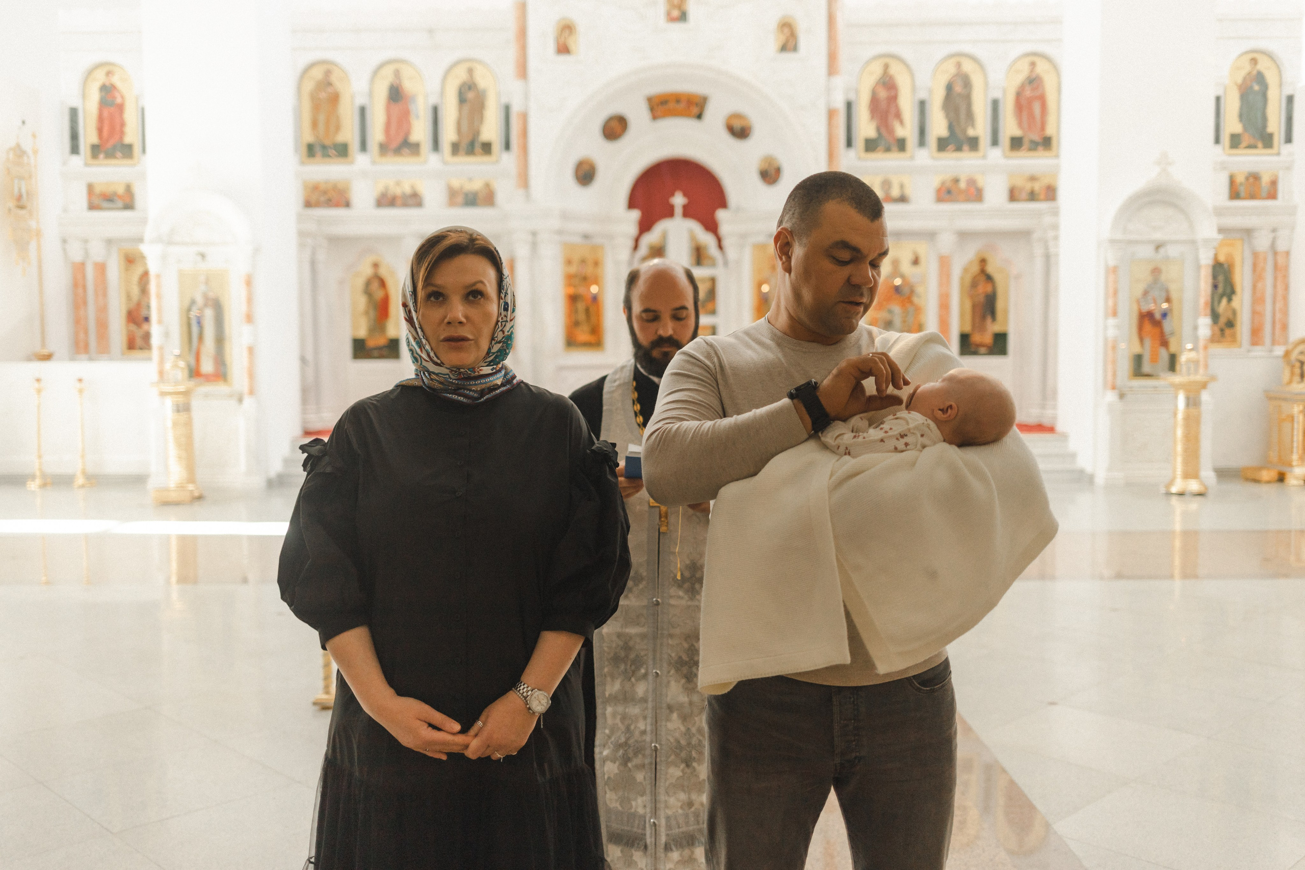 Крещение Стефании. Семейный фотограф в Москве