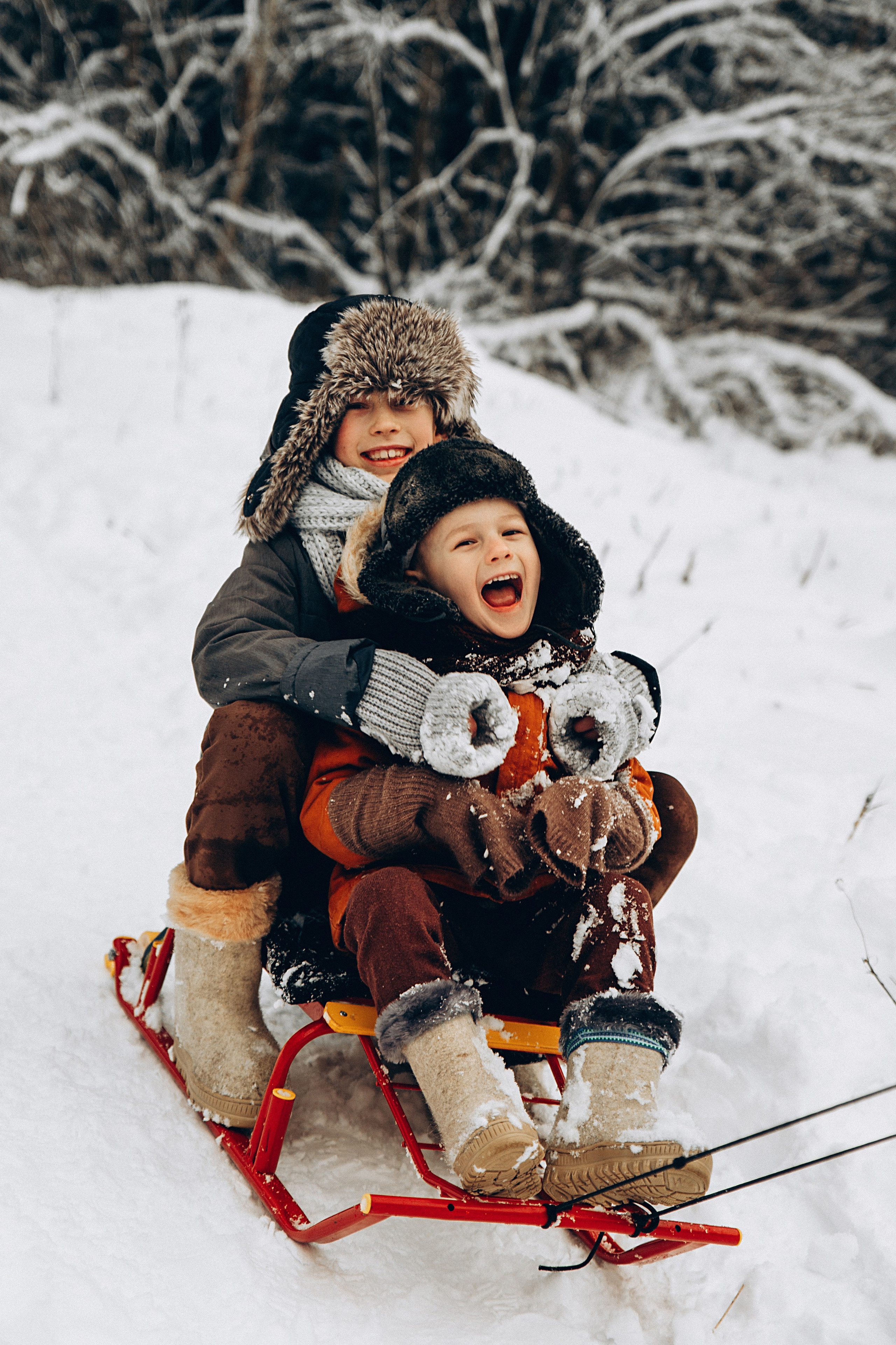 Зимние радости. Репортажный и детский фотограф в Минске