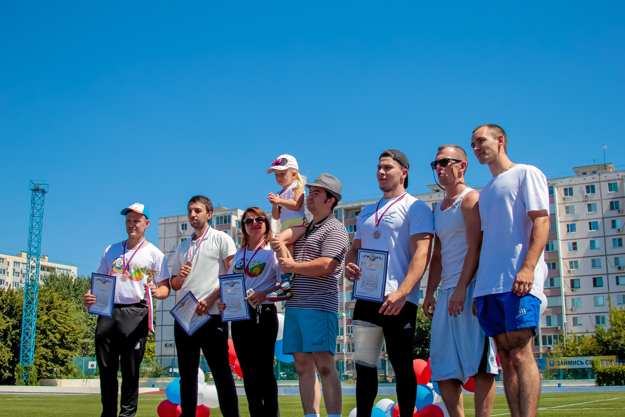 День Физкульт. Максим Матвийченко и Виктория Басова профессионалы своего дела