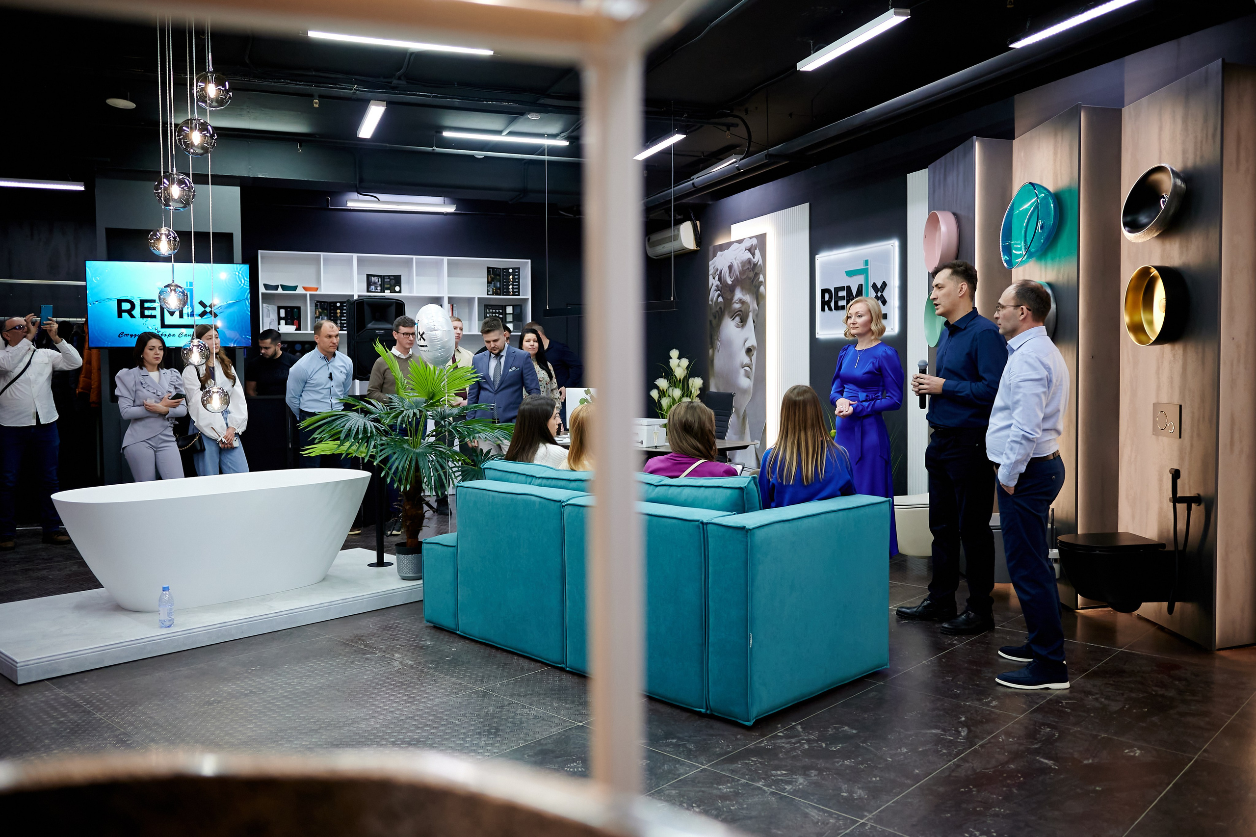 «Remix» открытие студии сантехники. Профессиональный репортажный фотограф в Самаре Никита Королев