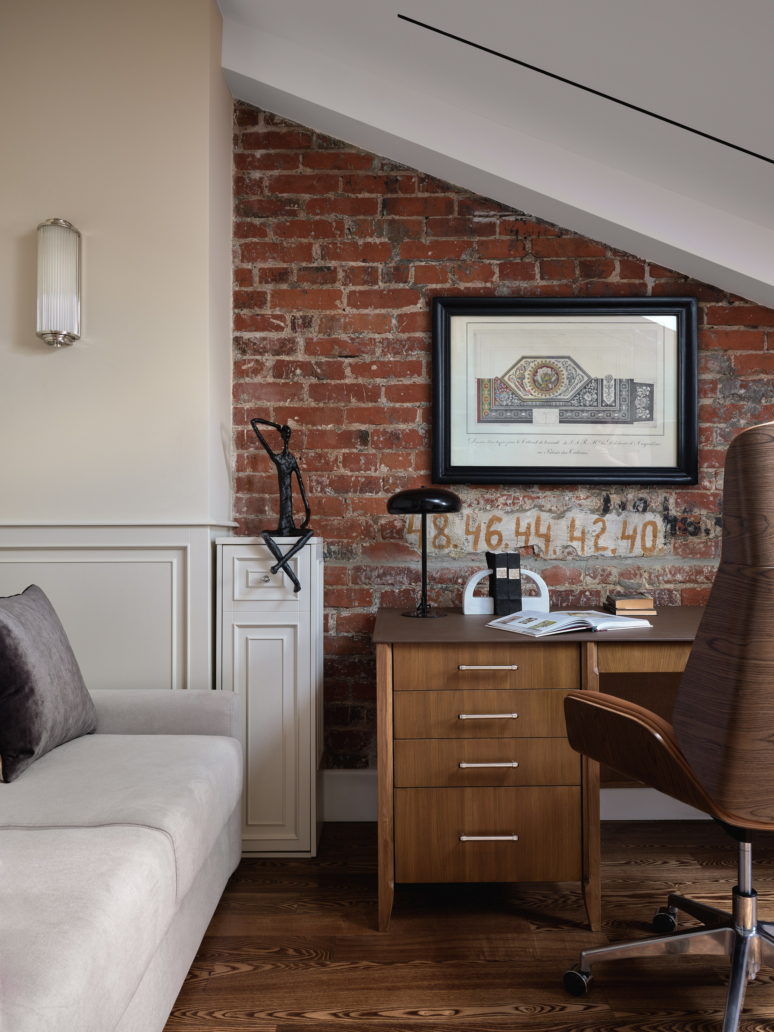 Двухуровневая квартира в историческом доме. Фотограф Наталья Вершинина