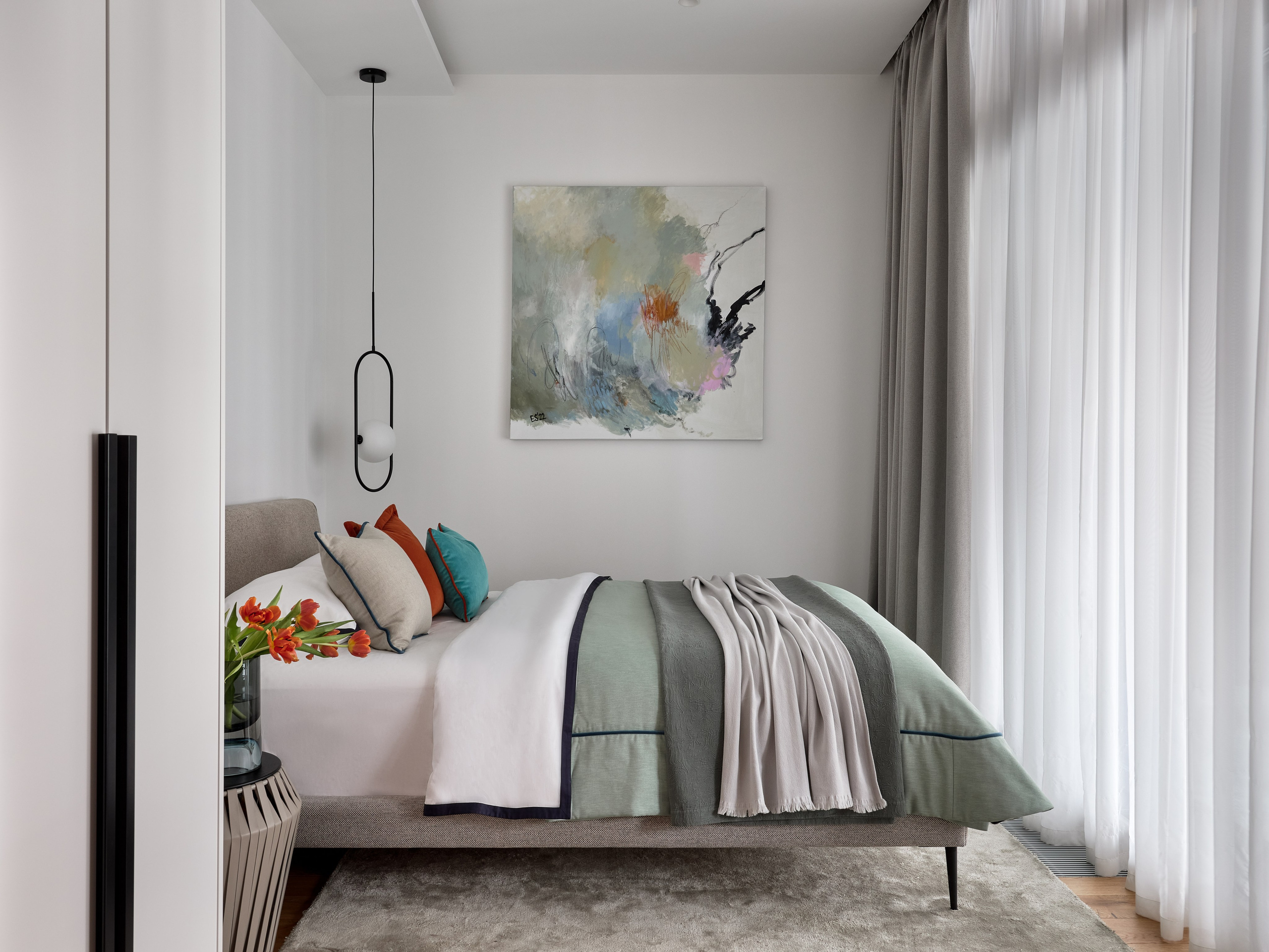 Интерьер с элементами джапанди. Фотограф Наталья Вершинина