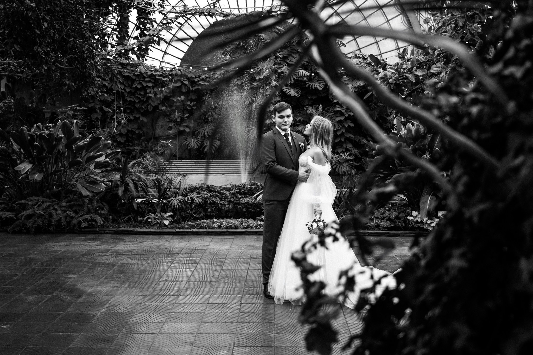 Оранжерея Таврического сада. Свадебный и семейный фотограф из Санкт-Петербурга Климов Анатолий