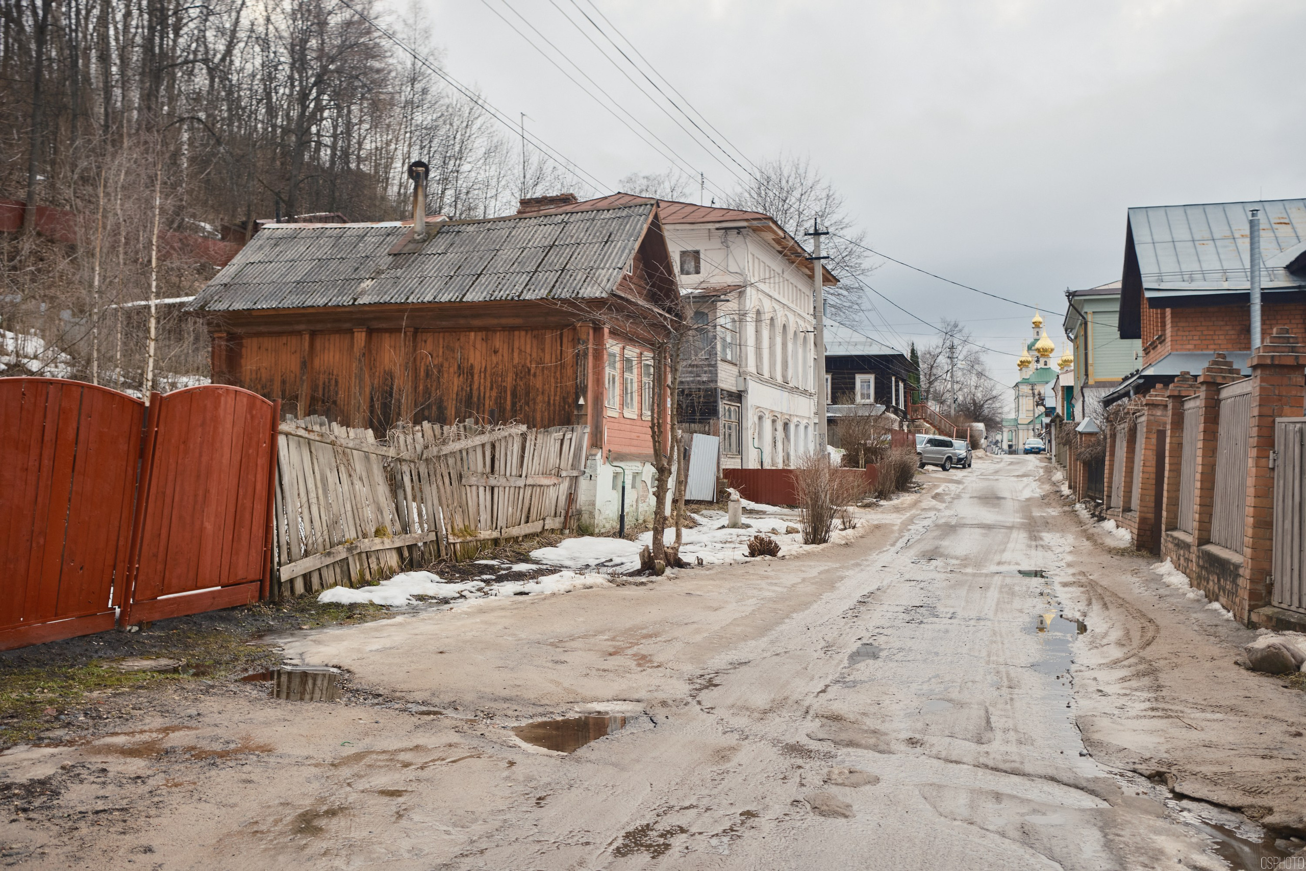 Плёс. Волга. Март. Фотографъ Сергѣевъ. Поймать мгновеніе