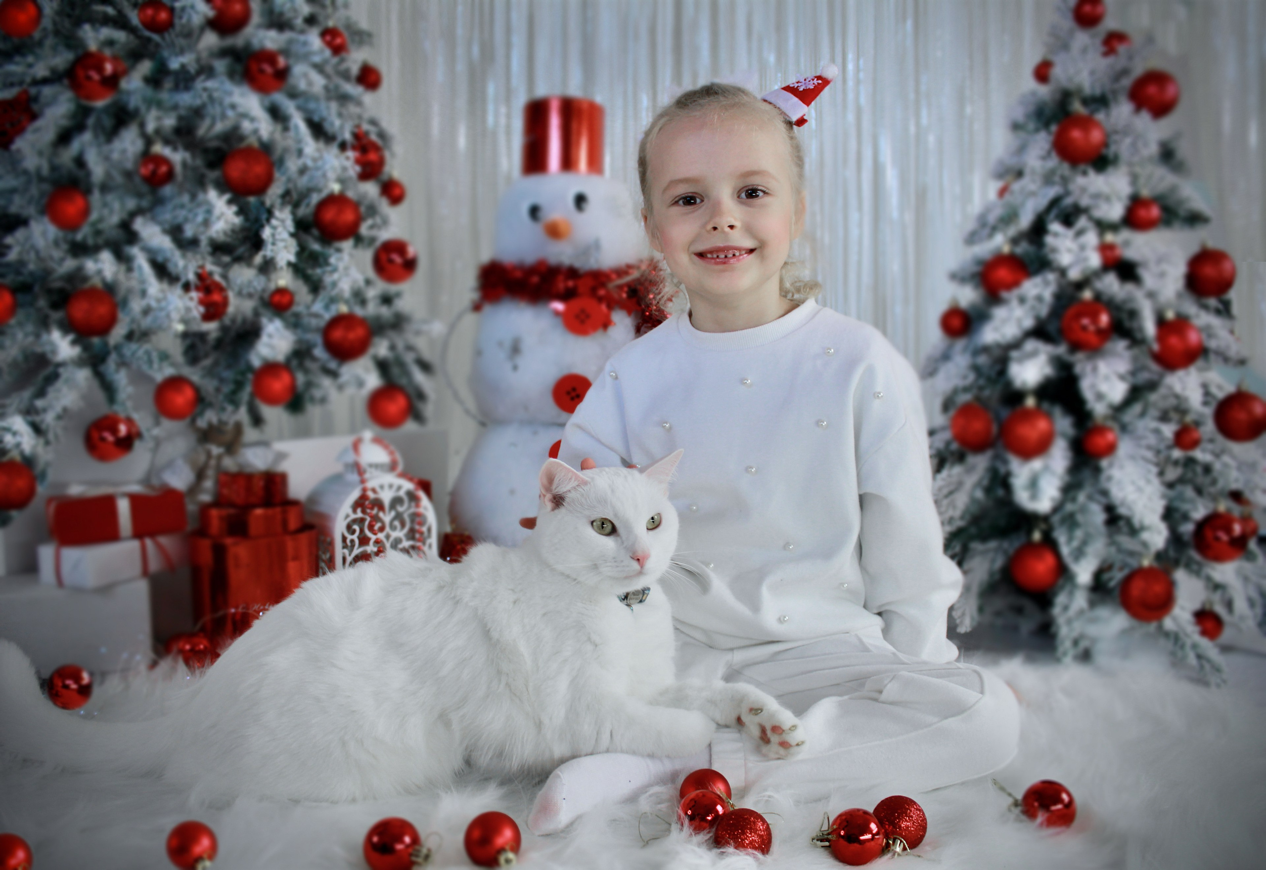 Новогодние съёмки. Портфолио