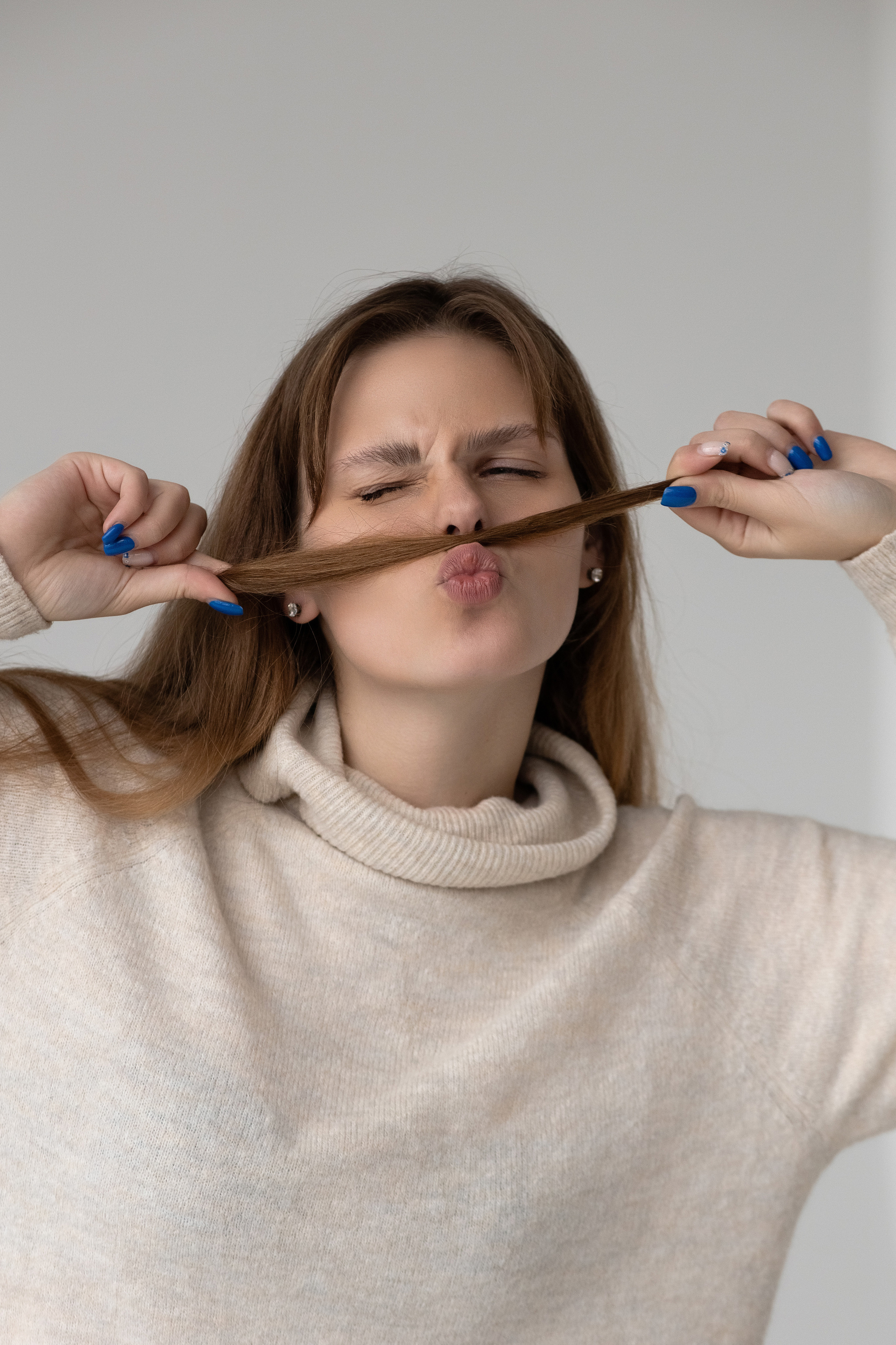 Женский портрет в студии. Фотограф Минск